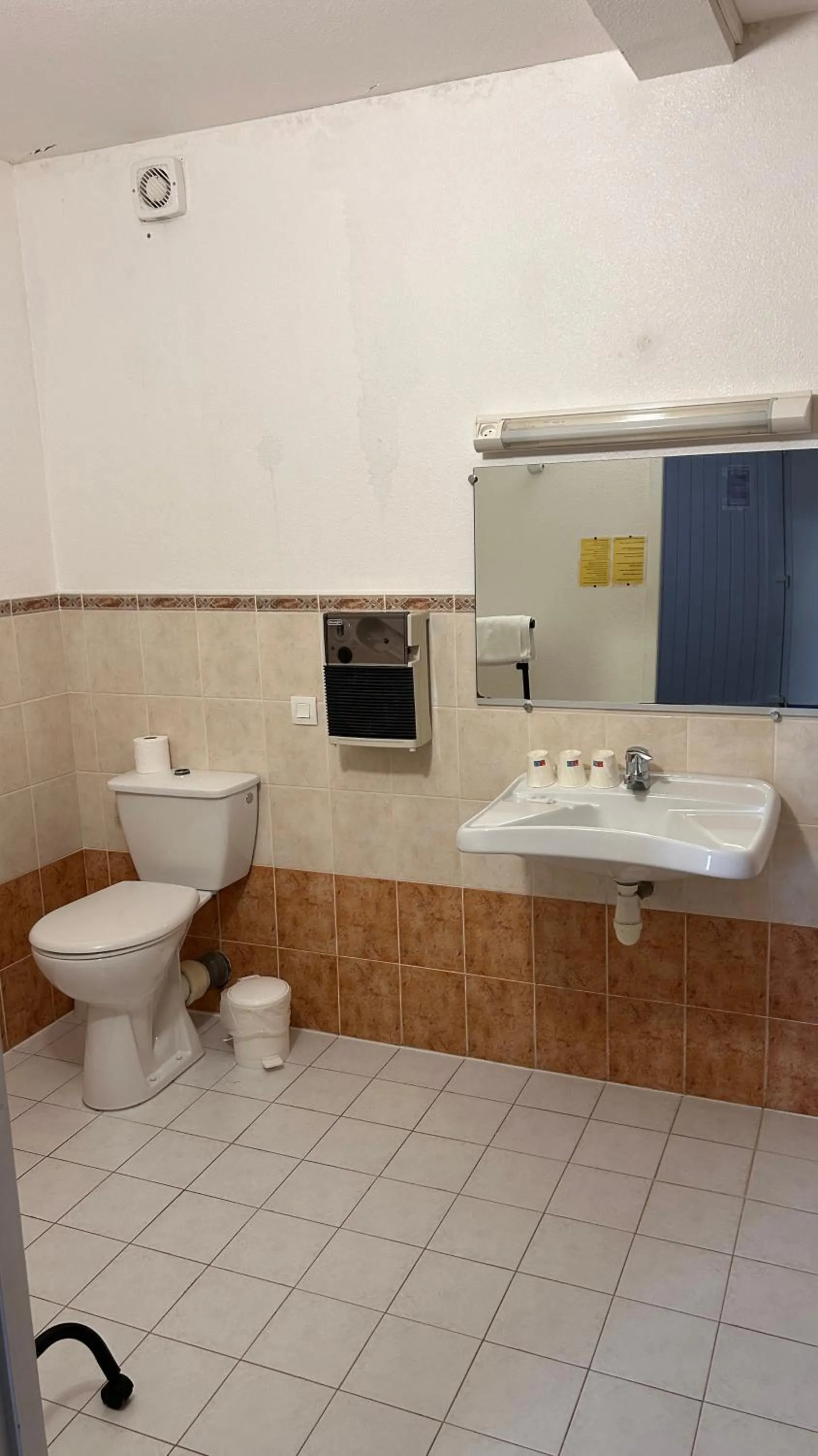 Facility for disabled guests in Hotel Du Rocher
