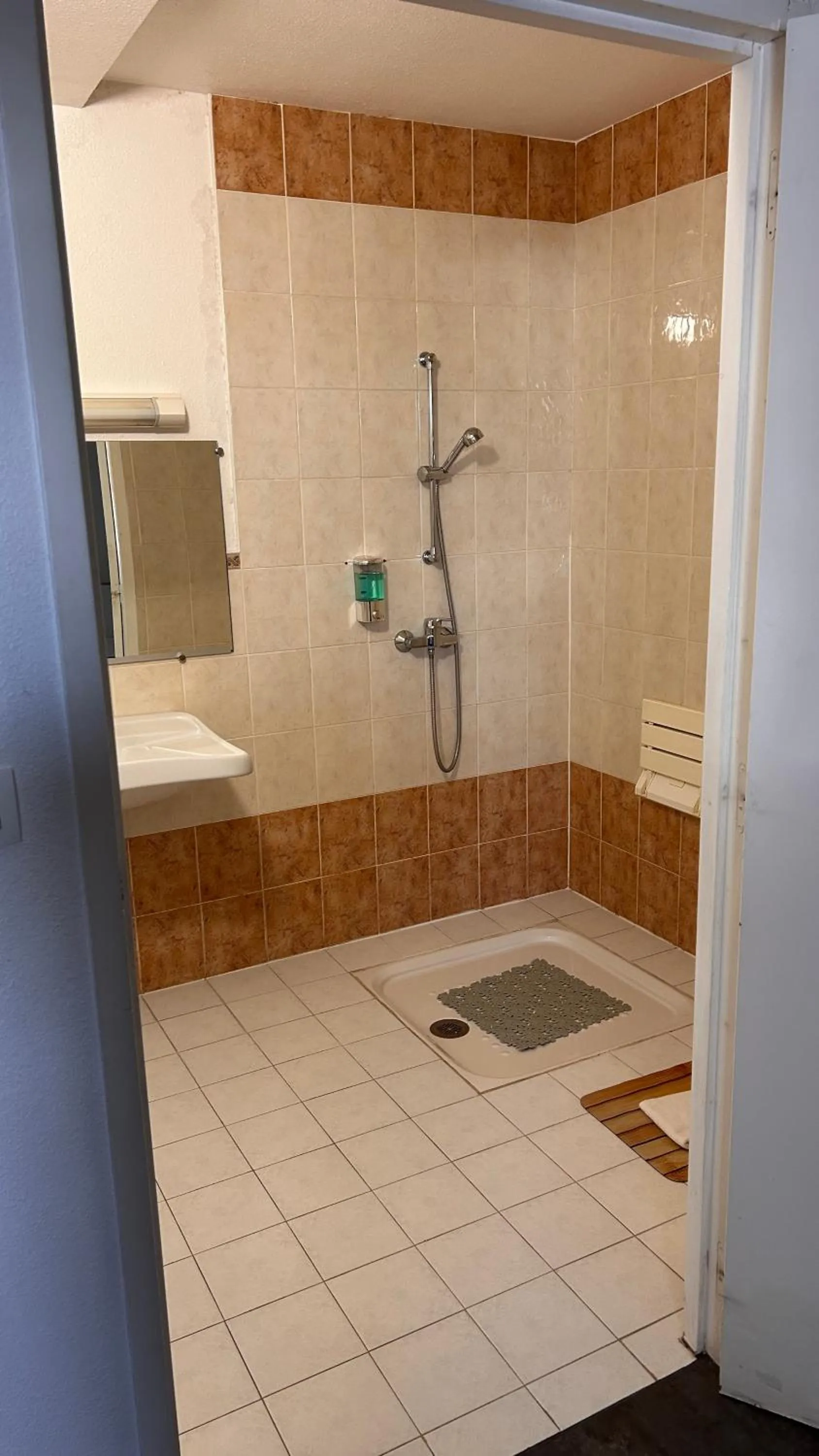 Bathroom in Hotel Du Rocher