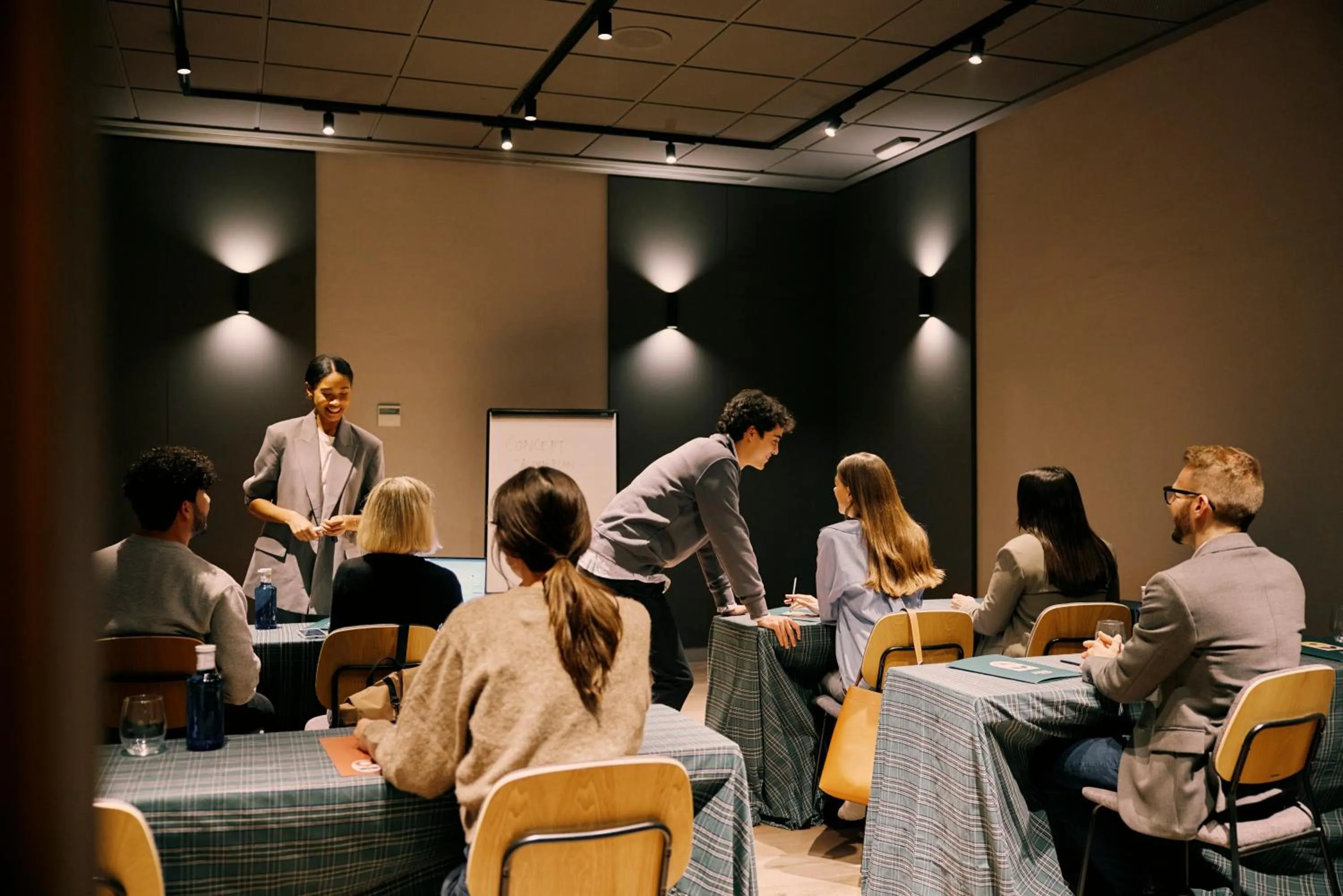 People in Hotel Malcom and Barret