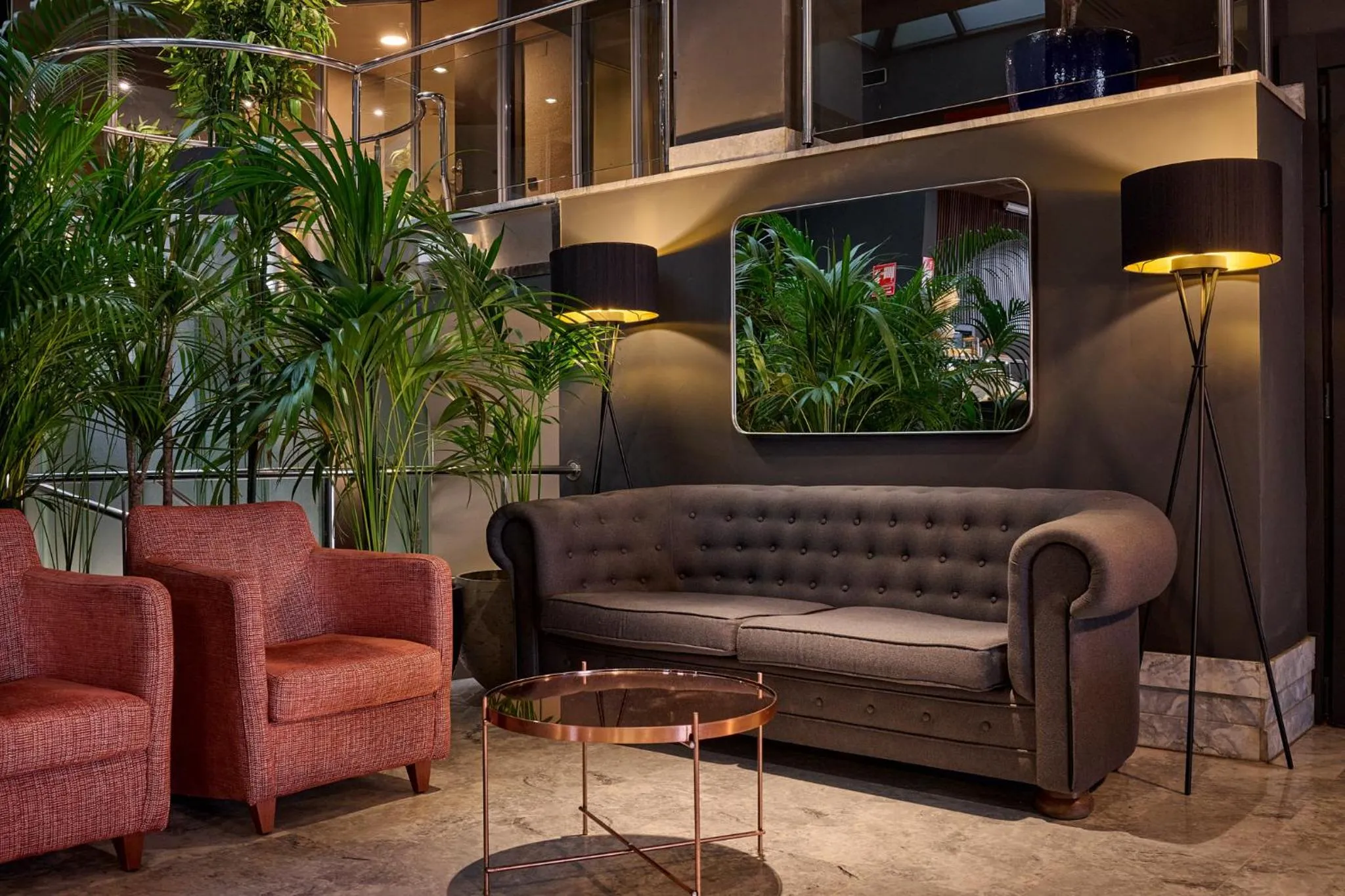 Lobby or reception in Hotel Malcom and Barret