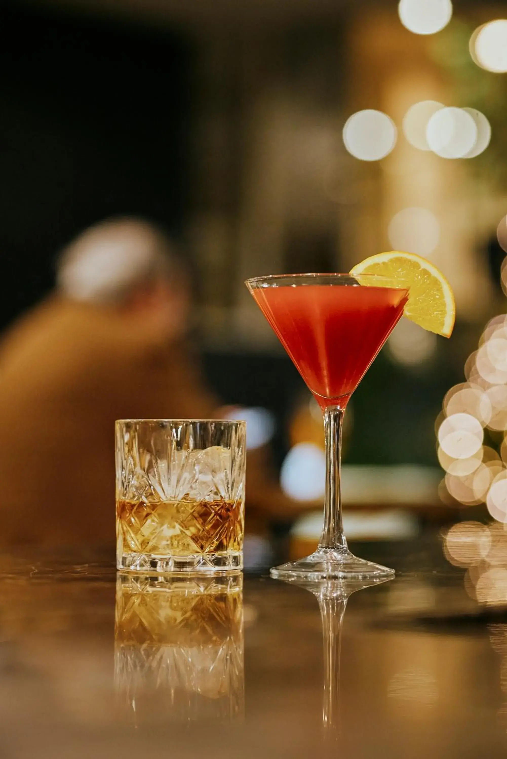 Lounge or bar in Hotel Malcom and Barret Lounge or bar in Hotel Malcom and Barret