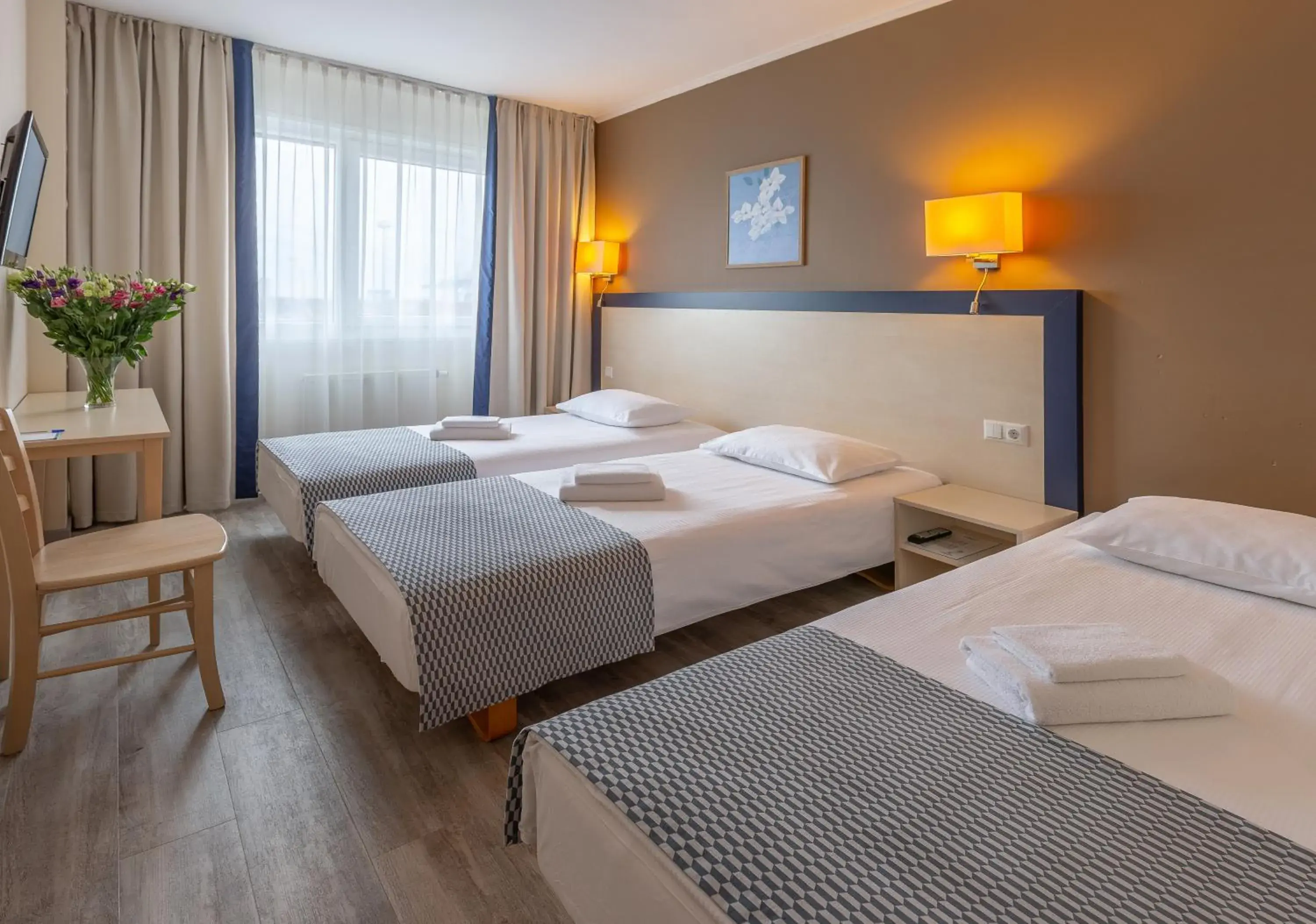 Bedroom, Bed in Aurora Hotel Klaipeda Bedroom, Bed in Aurora Hotel Klaipeda