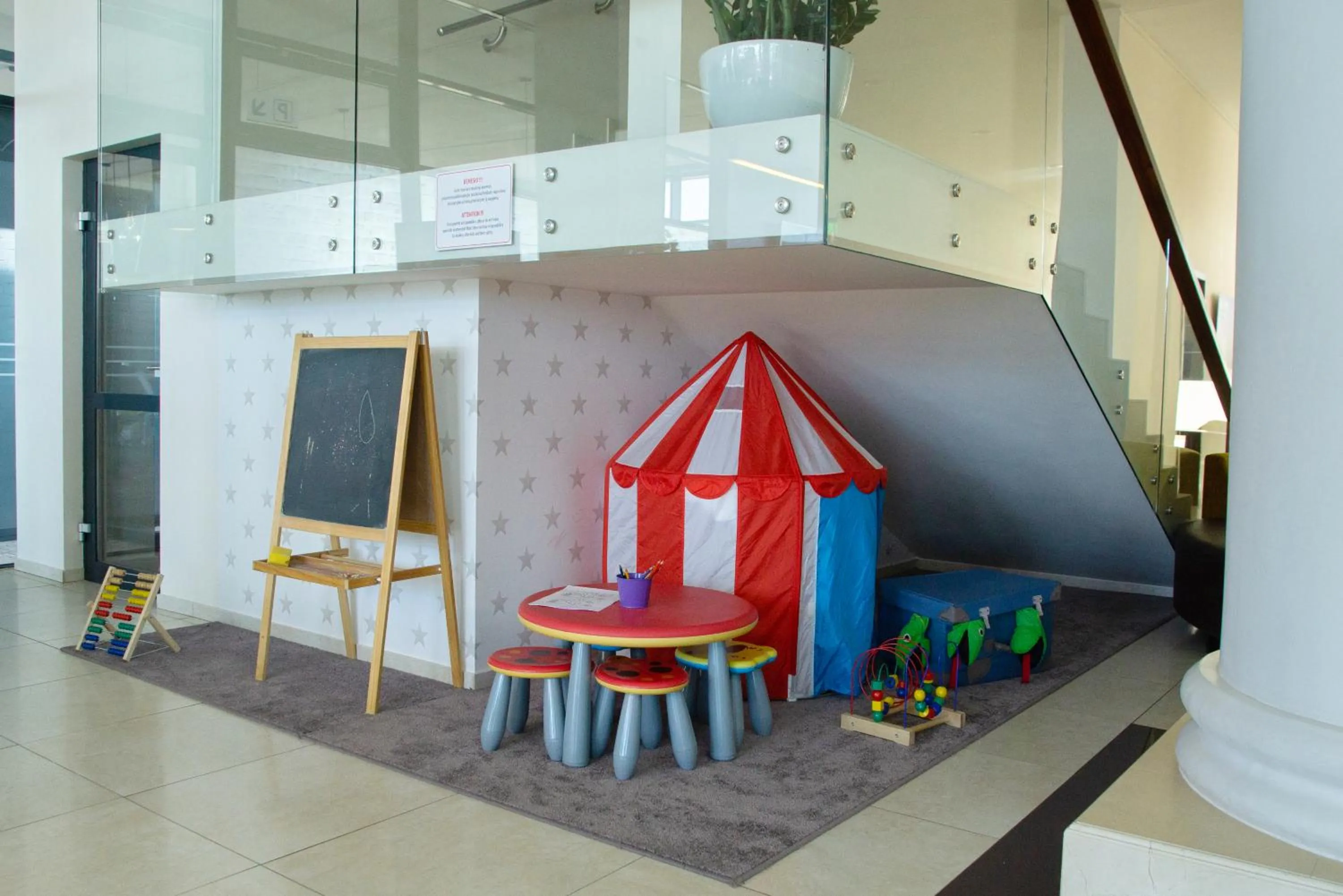 Children play ground in Aurora Hotel Klaipeda