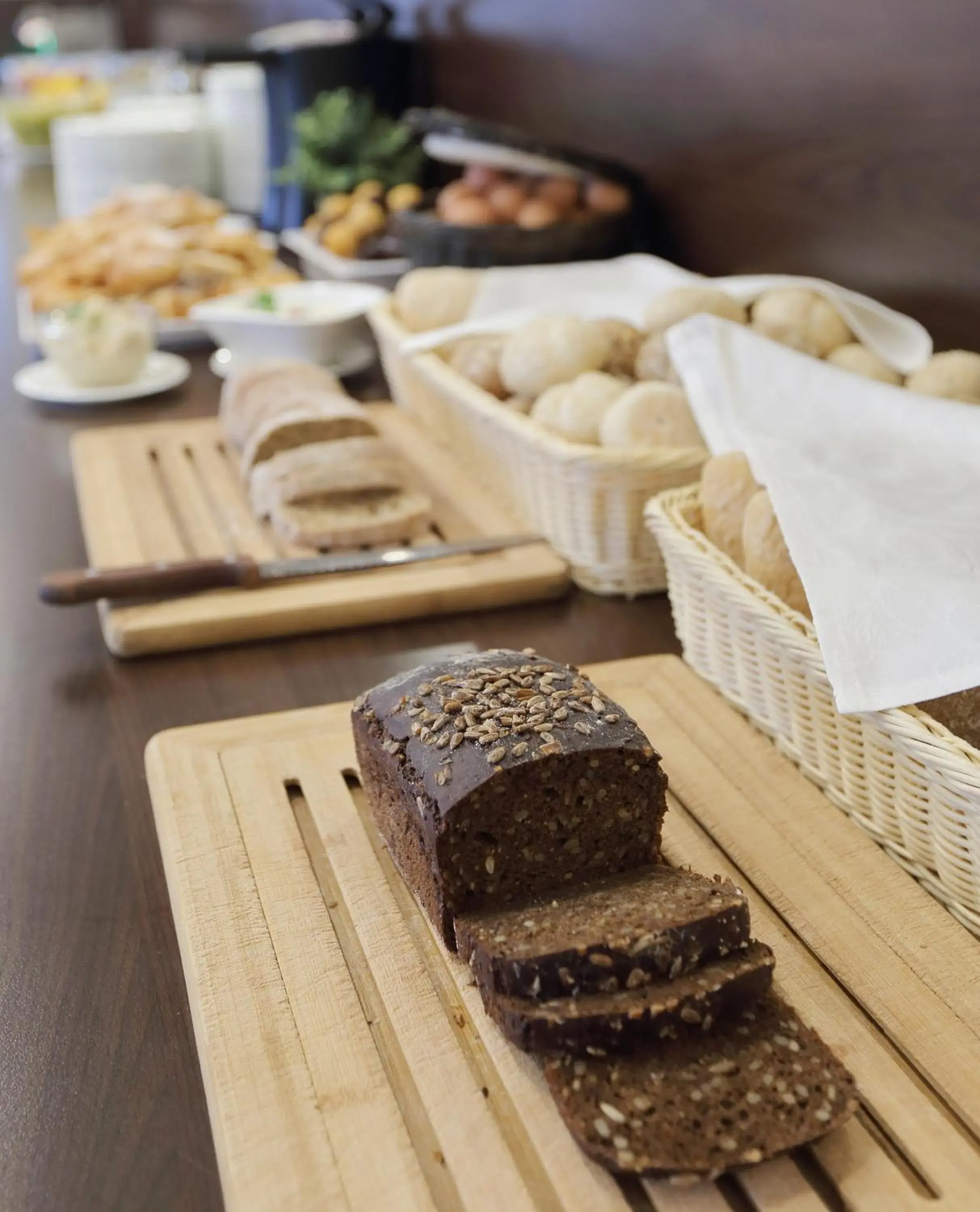 Buffet breakfast in Aurora Hotel Klaipeda Buffet breakfast in Aurora Hotel Klaipeda