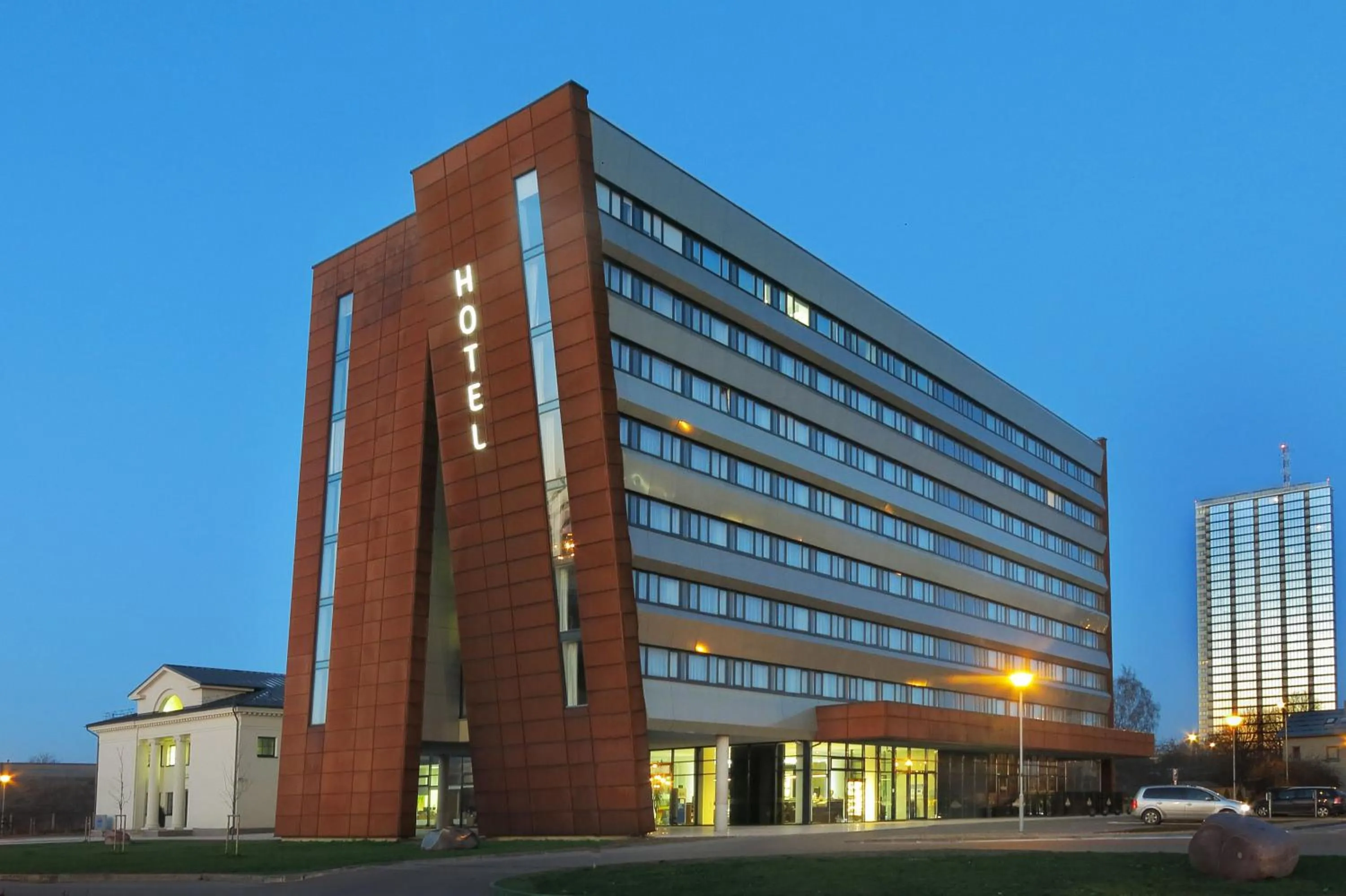 Property building in Aurora Hotel Klaipeda