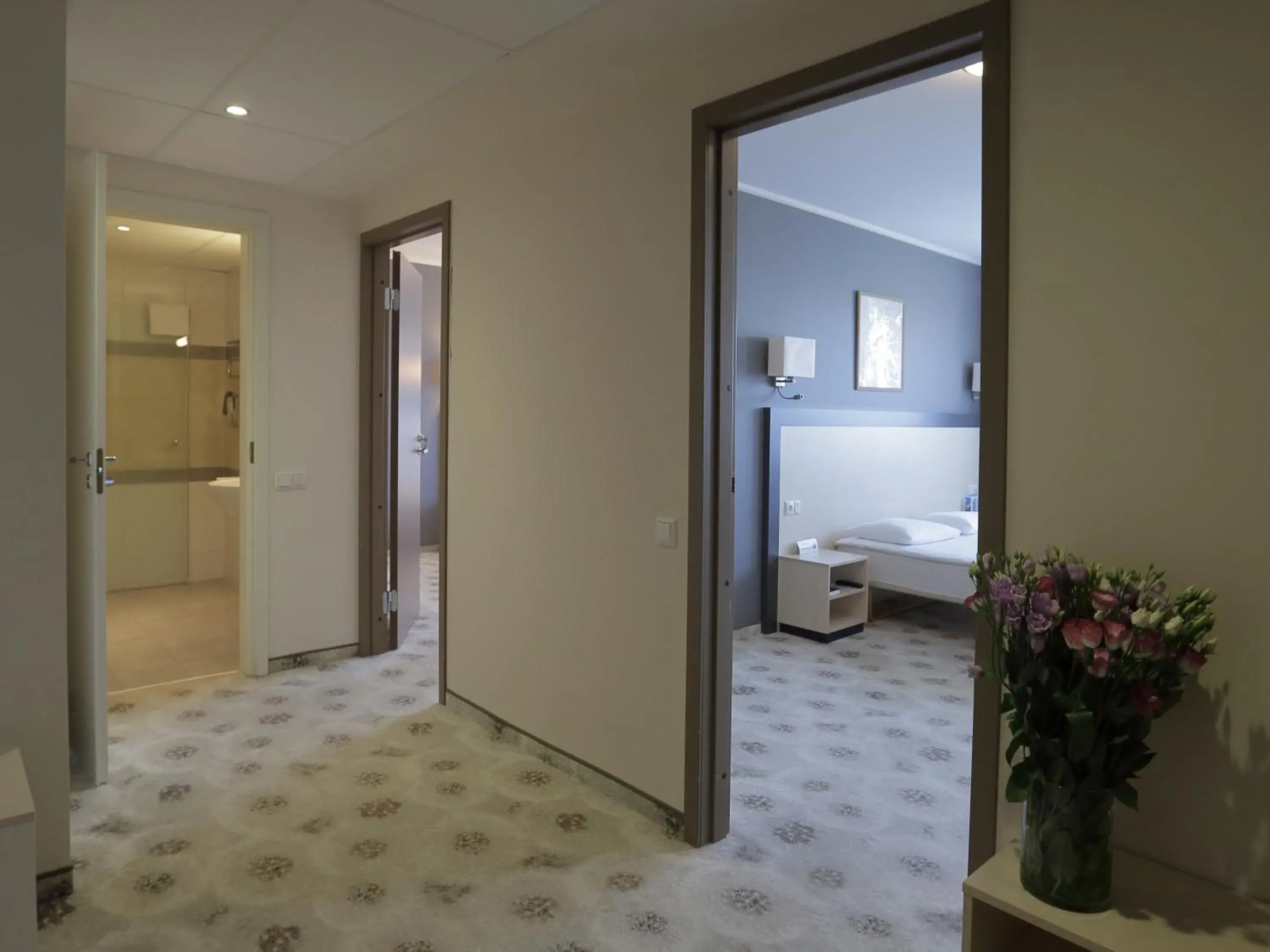 Bed in Aurora Hotel Klaipeda Bed in Aurora Hotel Klaipeda