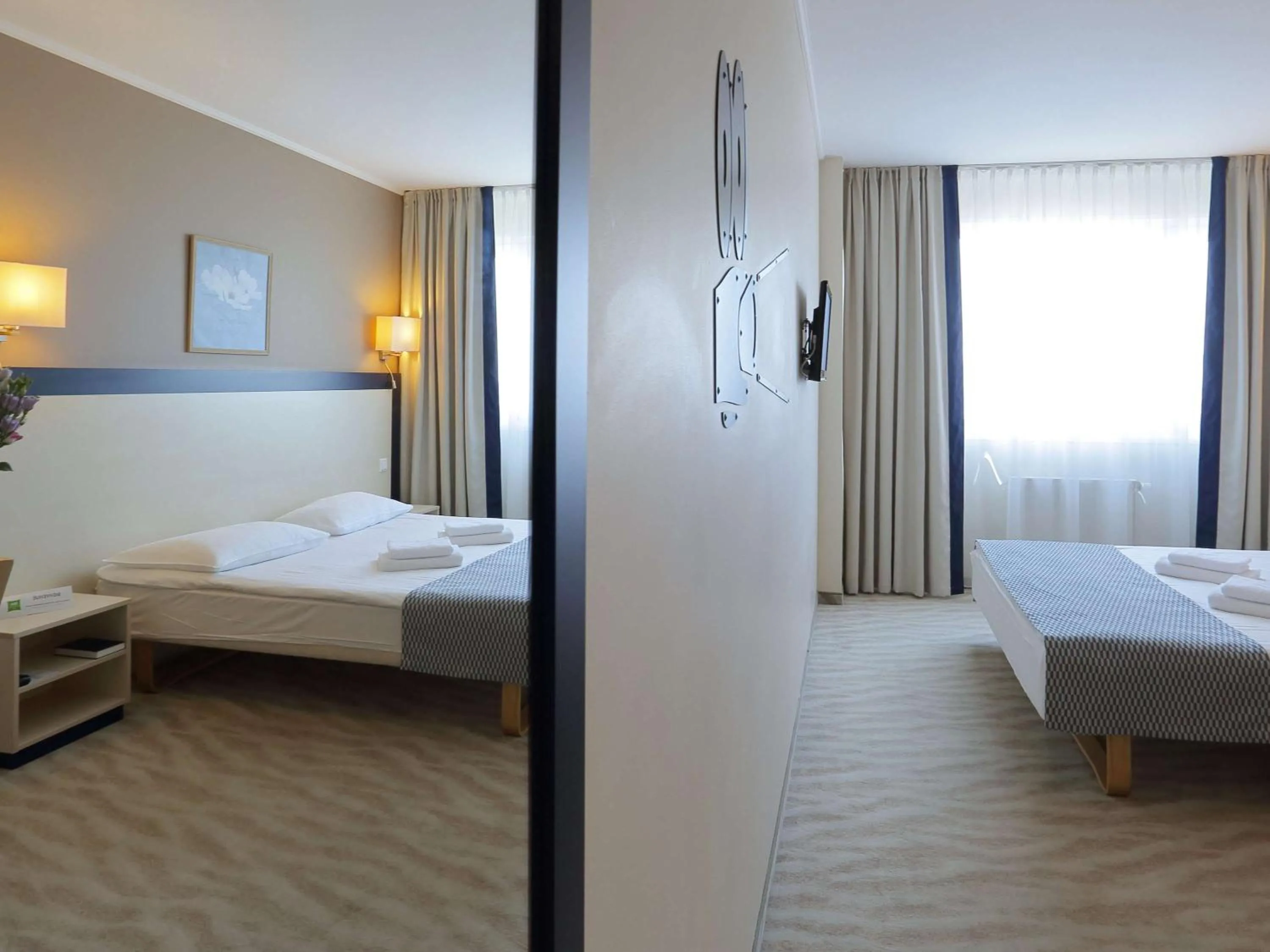 Photo of the whole room, Bed in Aurora Hotel Klaipeda