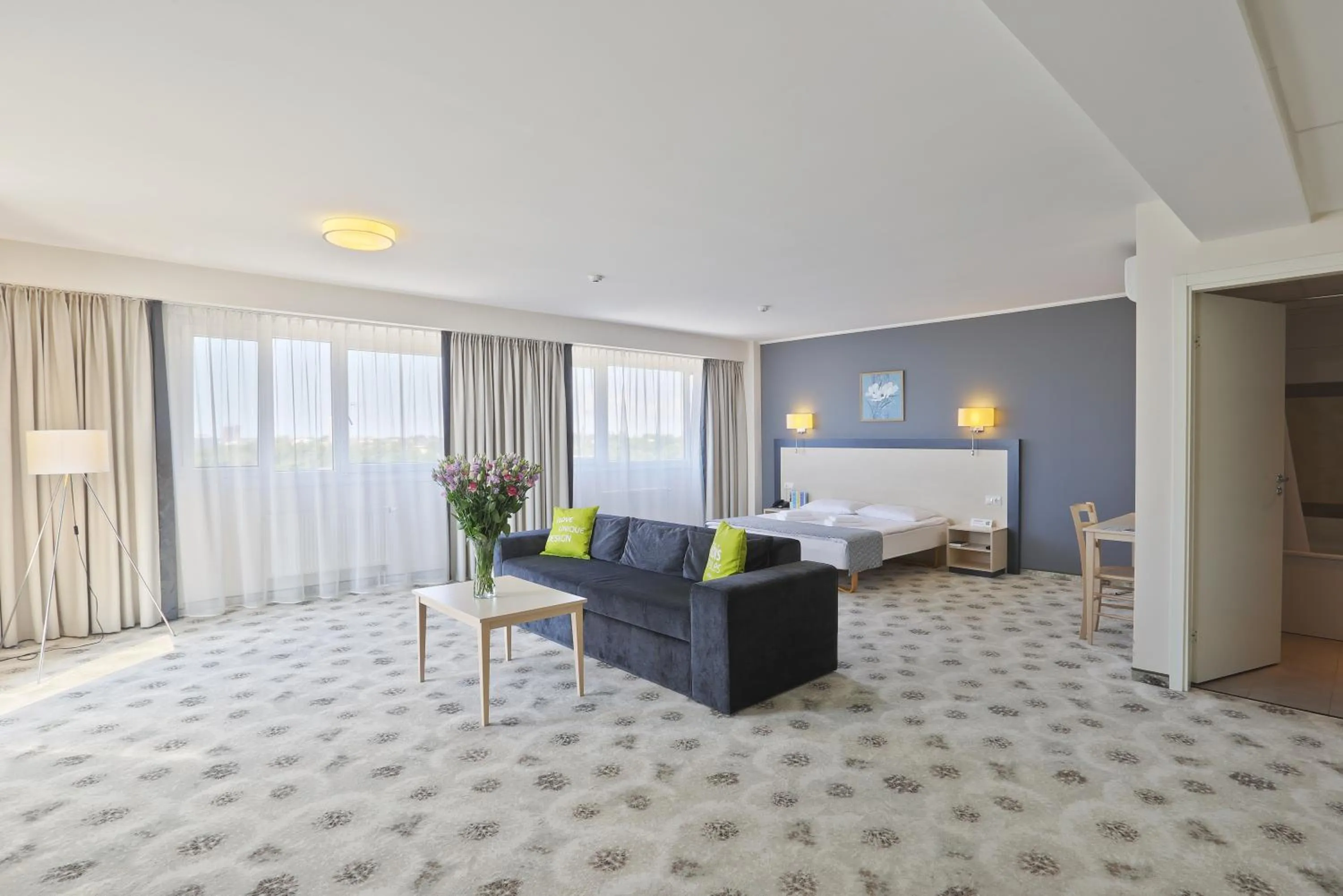 Photo of the whole room, Bed in Aurora Hotel Klaipeda