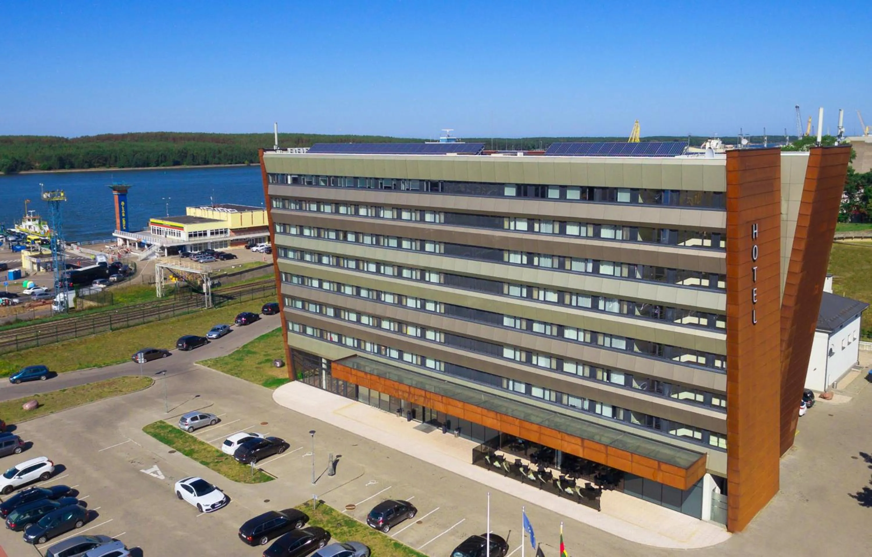 Bird's eye view in Aurora Hotel Klaipeda