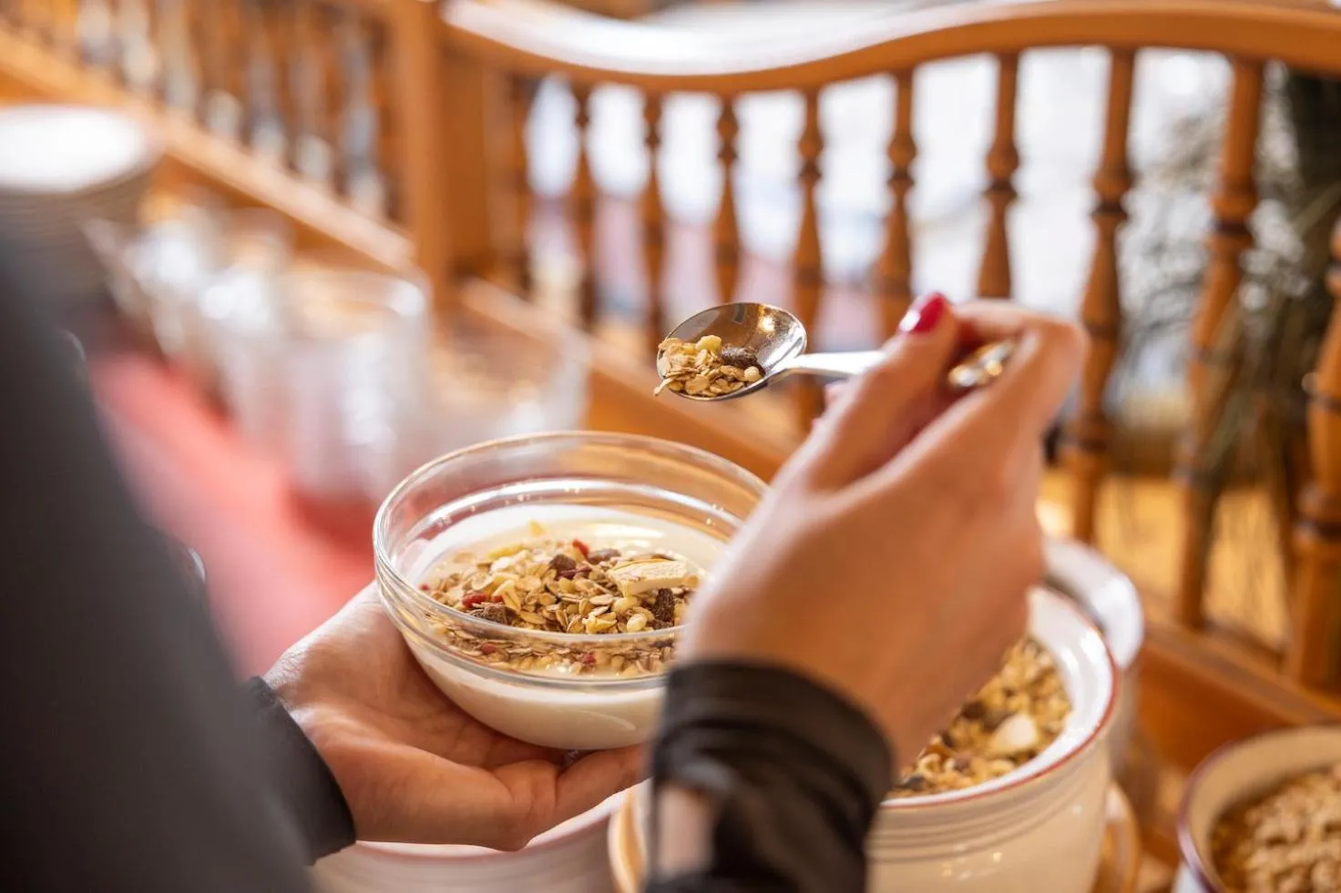 Breakfast in Sport Hotel Cristal