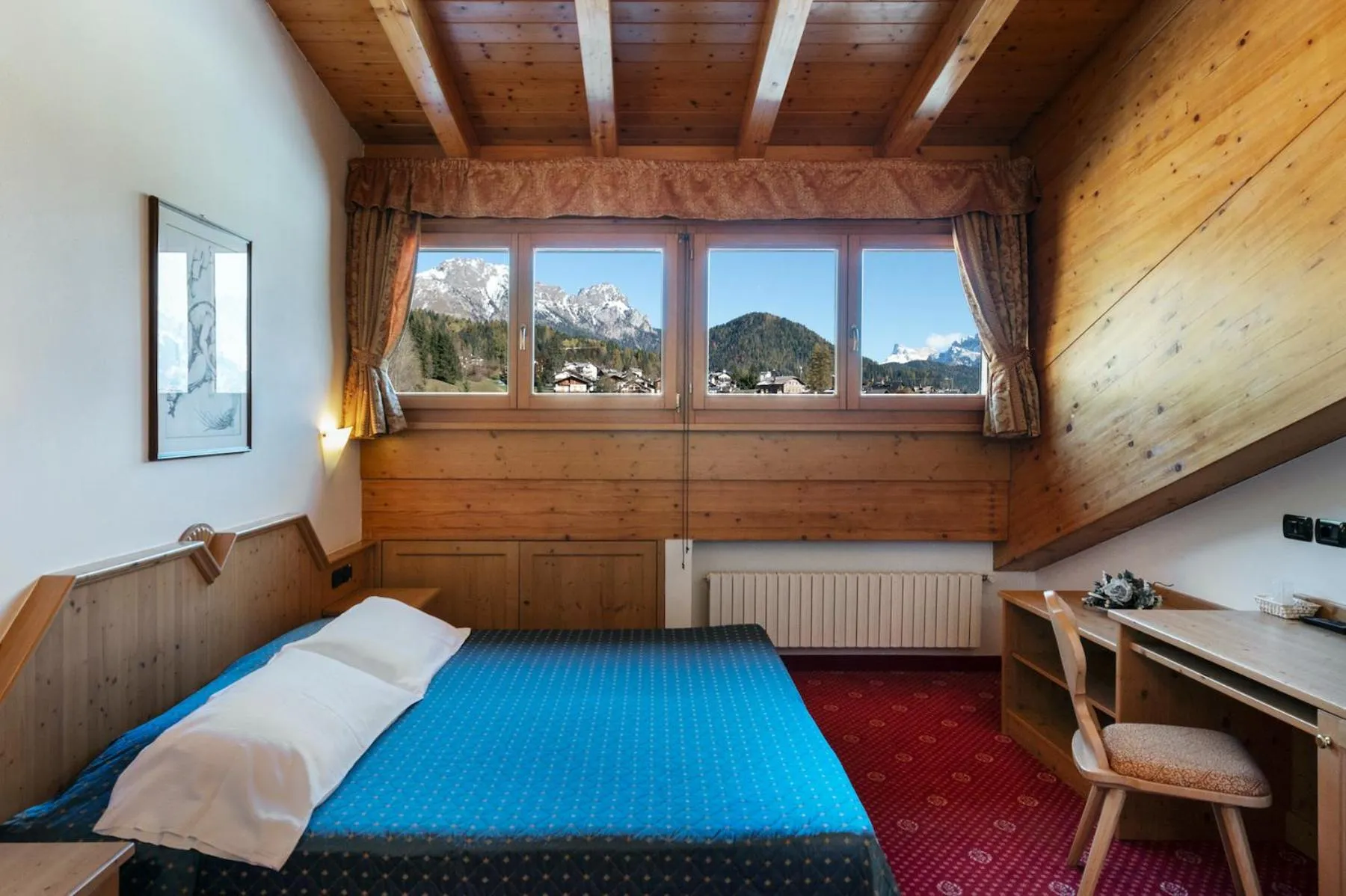 Bed in Sport Hotel Cristal