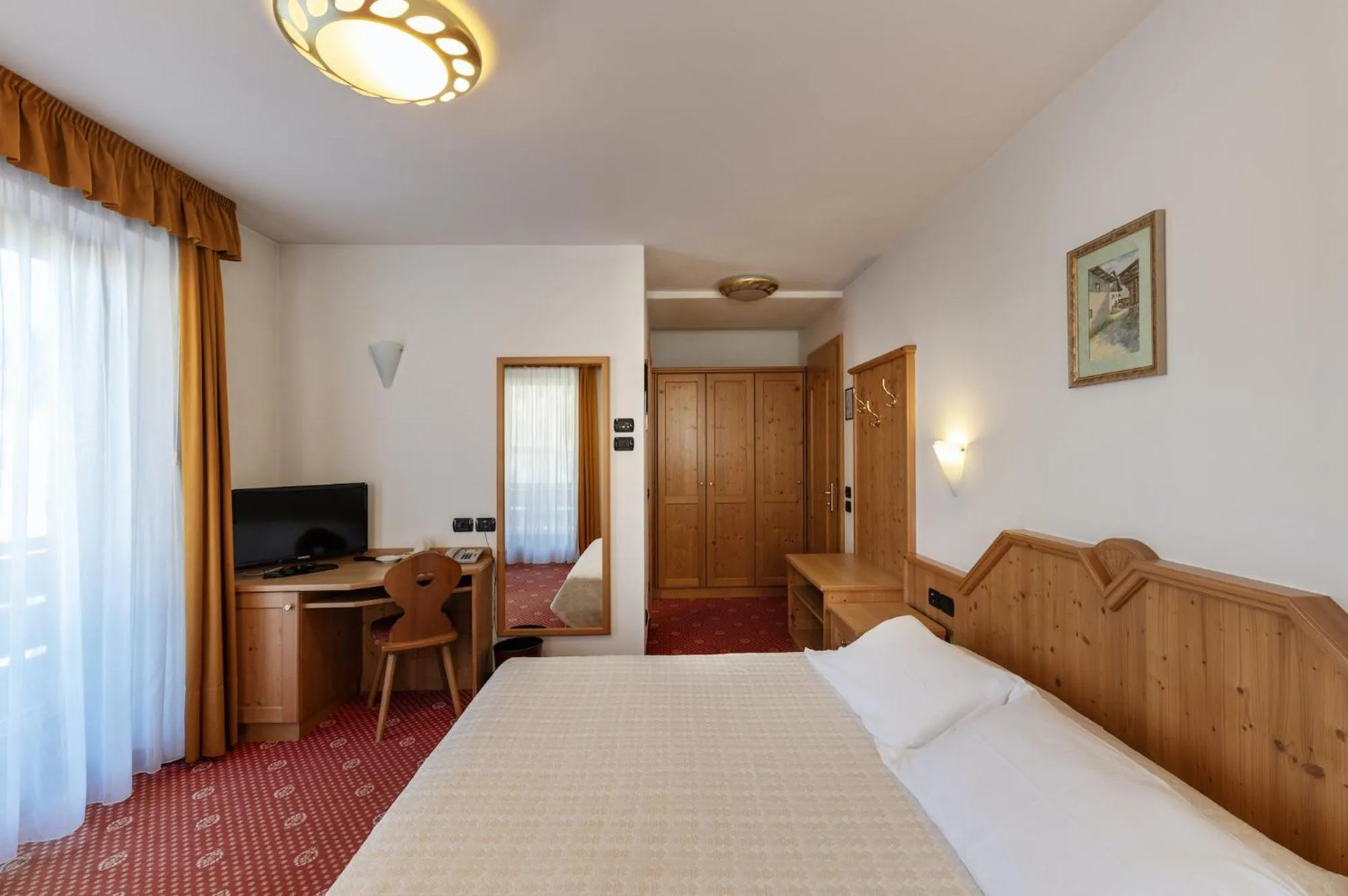 Bed in Sport Hotel Cristal