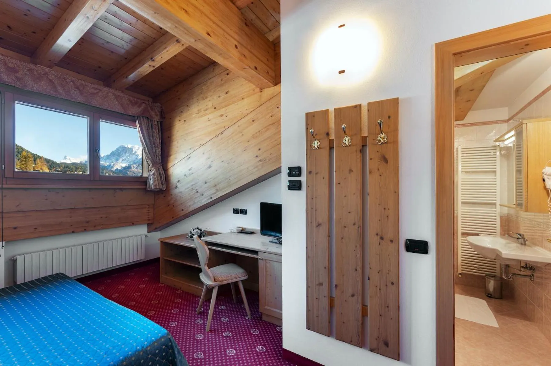 Bed in Sport Hotel Cristal