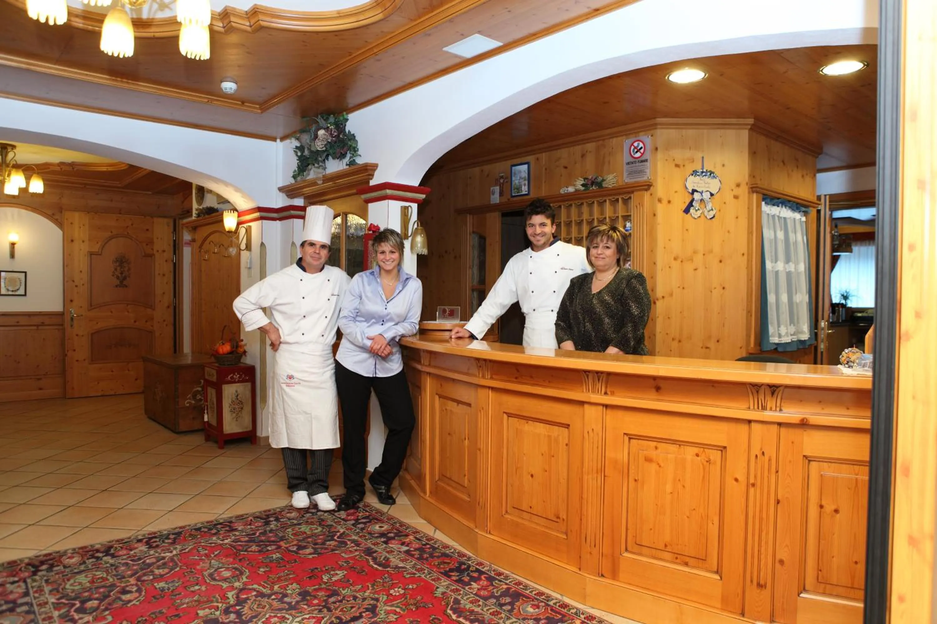 Decorative detail in Sport Hotel Cristal