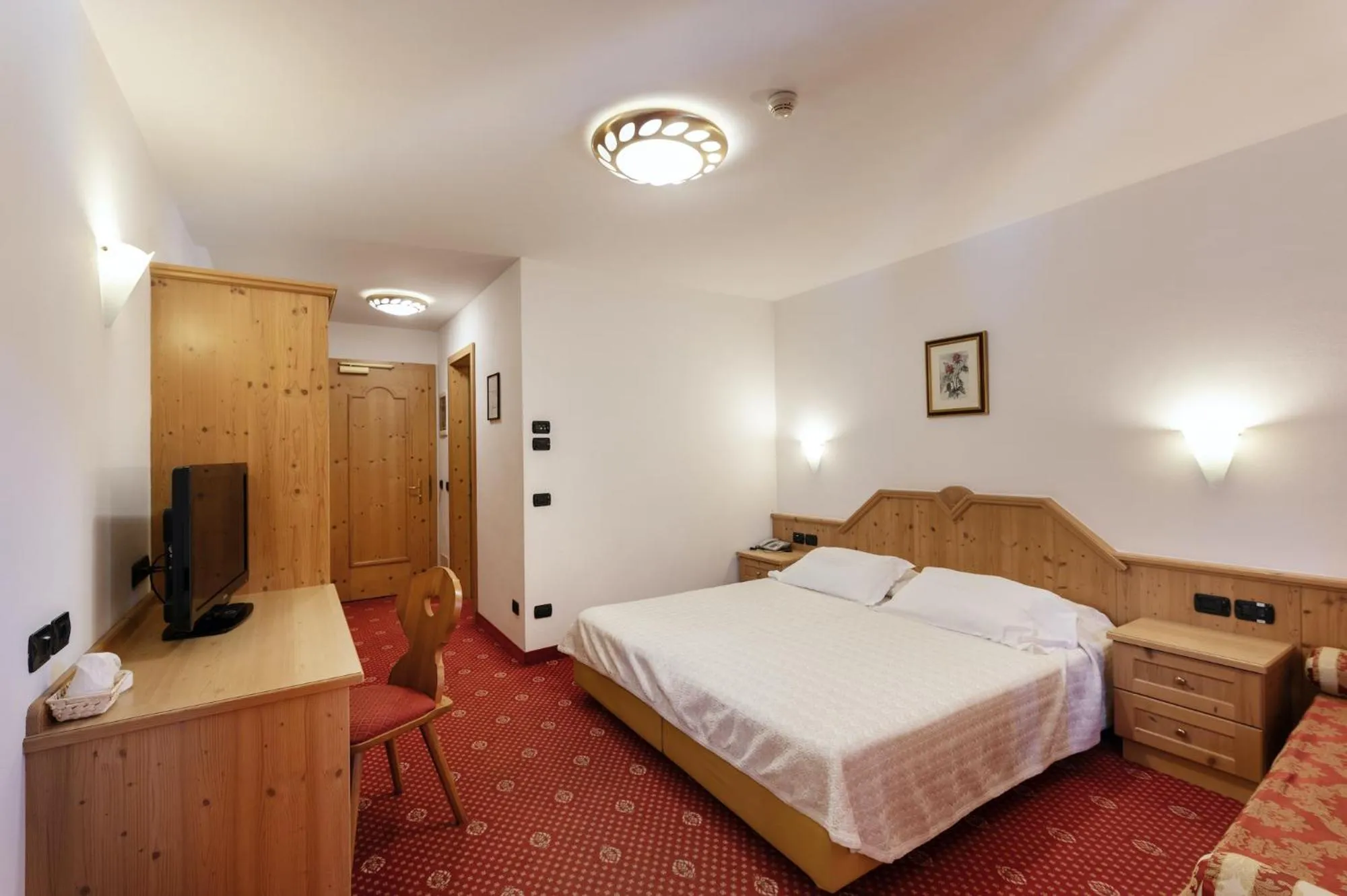 Bed in Sport Hotel Cristal