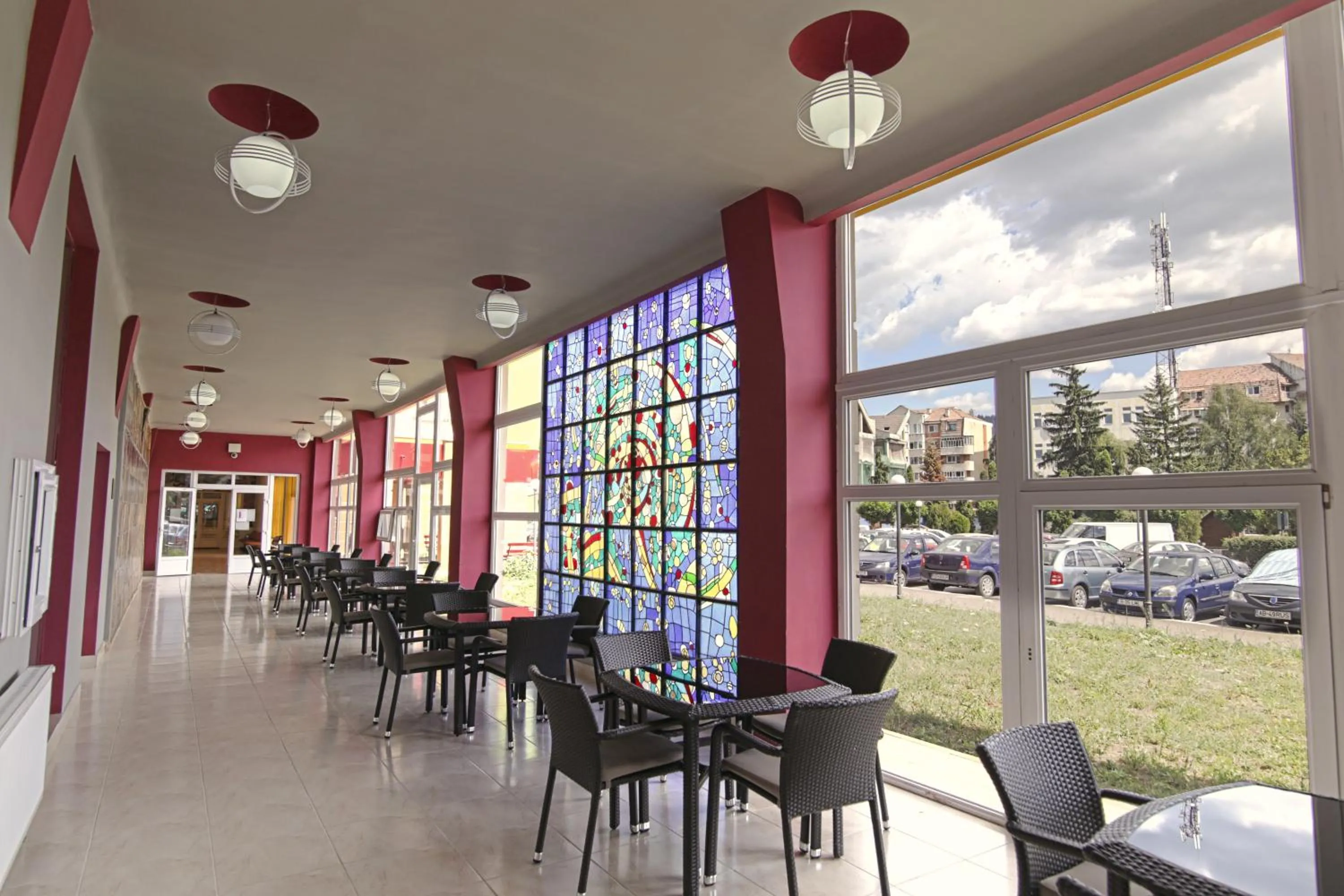 Patio in Complex Balnear Cerbul
