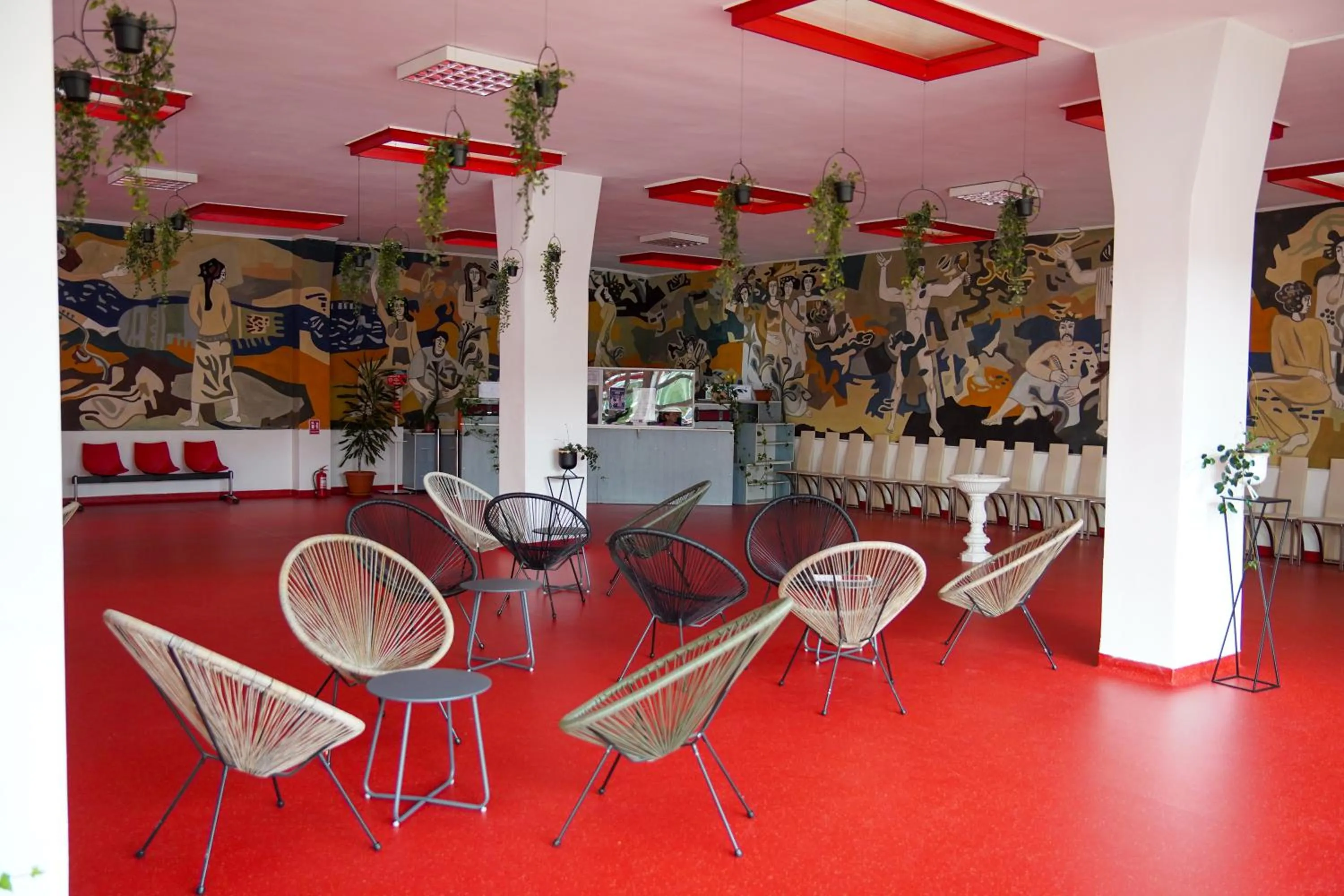 Seating area in Complex Balnear Cerbul