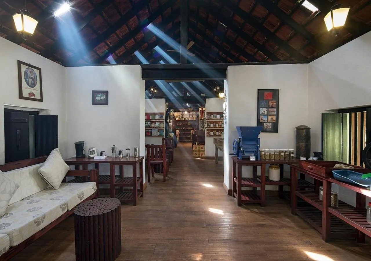 Seating area in The Tamara Coorg
