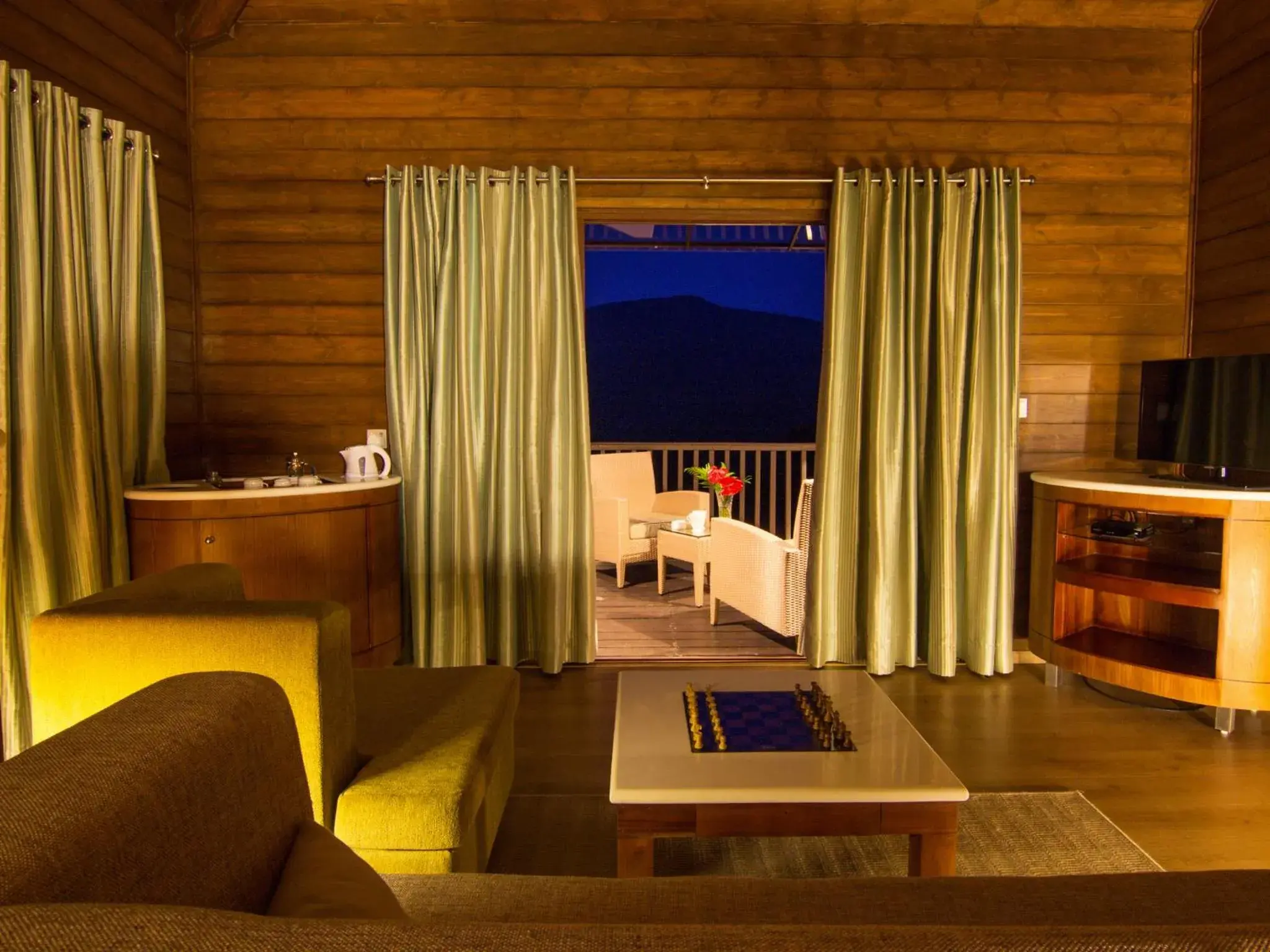 Bed in The Tamara Coorg Bed in The Tamara Coorg