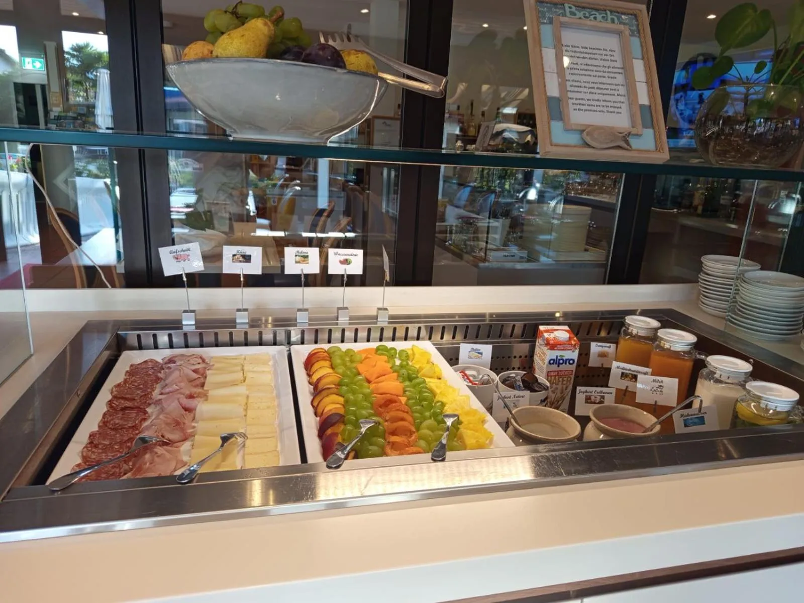 Food and drinks in Hotel Tiziana