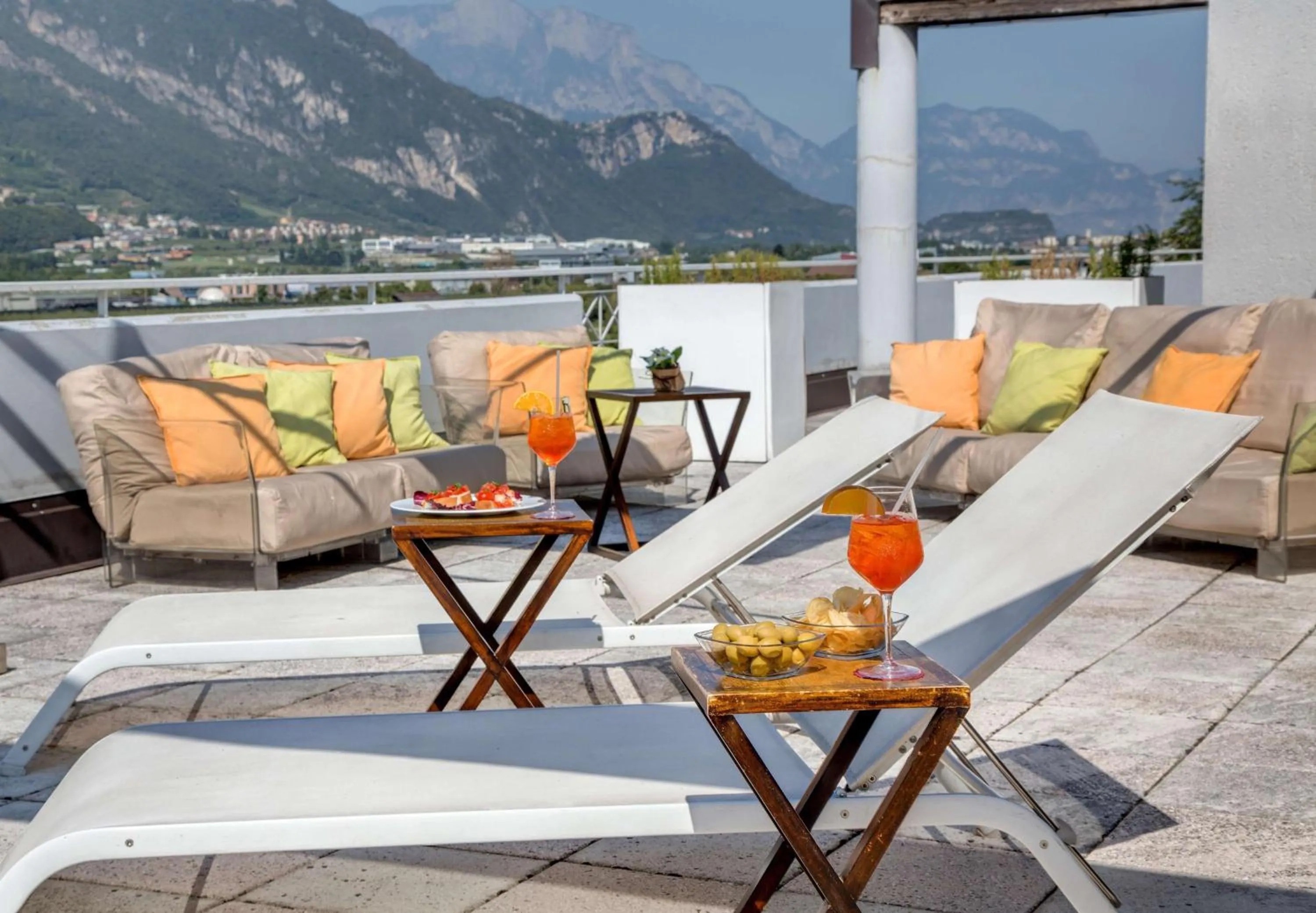 Balcony/Terrace in Best Western Hotel Adige