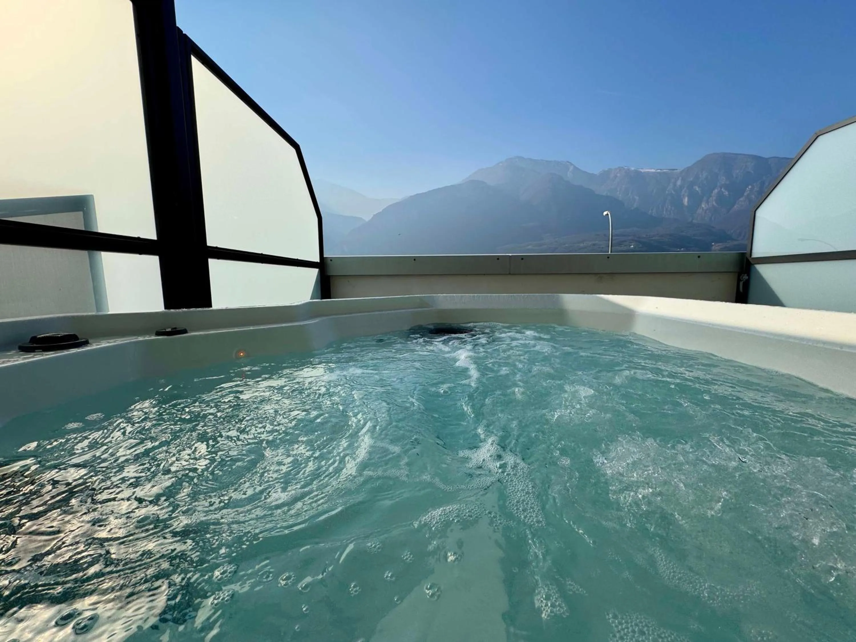 Pool view in Best Western Hotel Adige