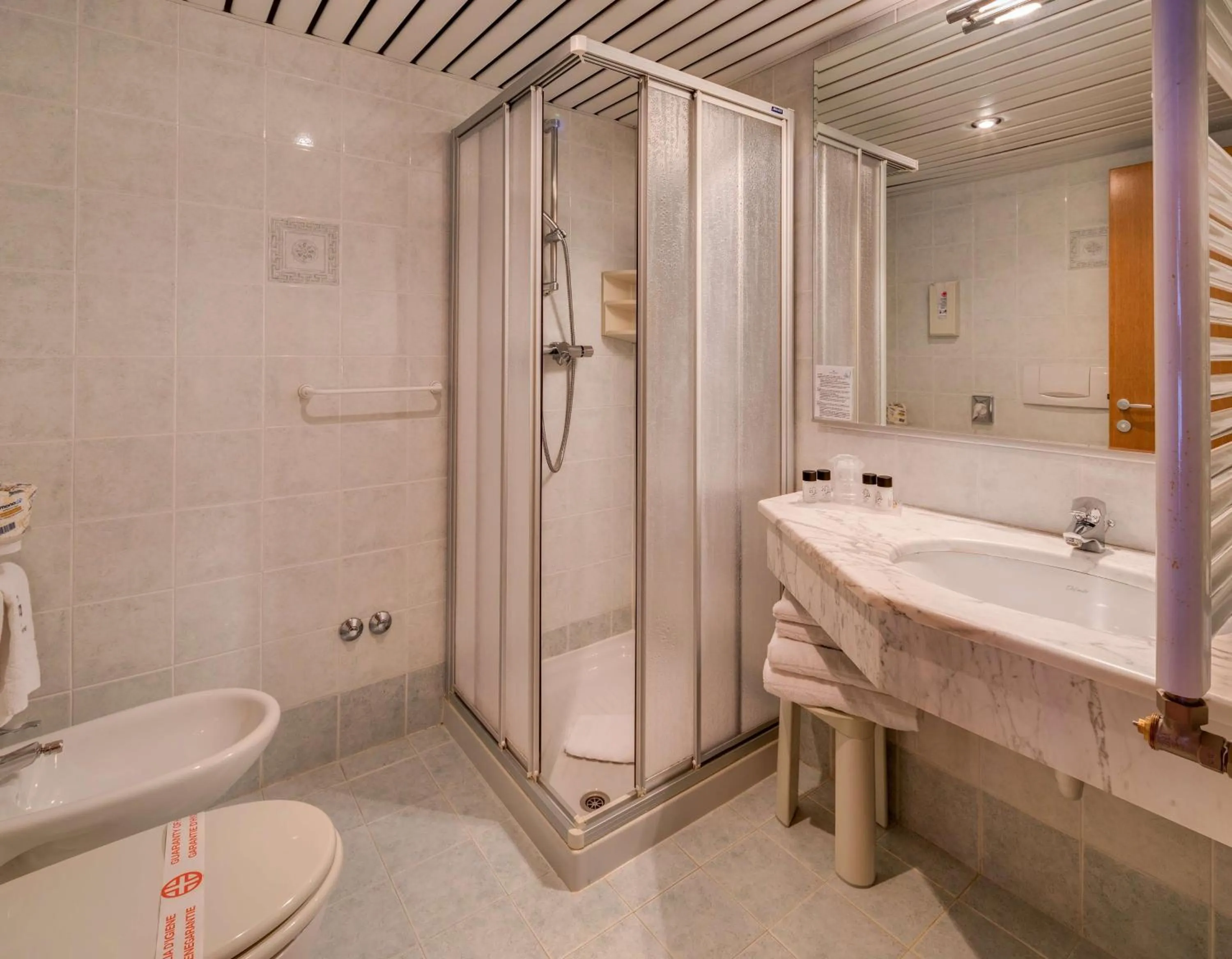 Bathroom in Best Western Hotel Adige