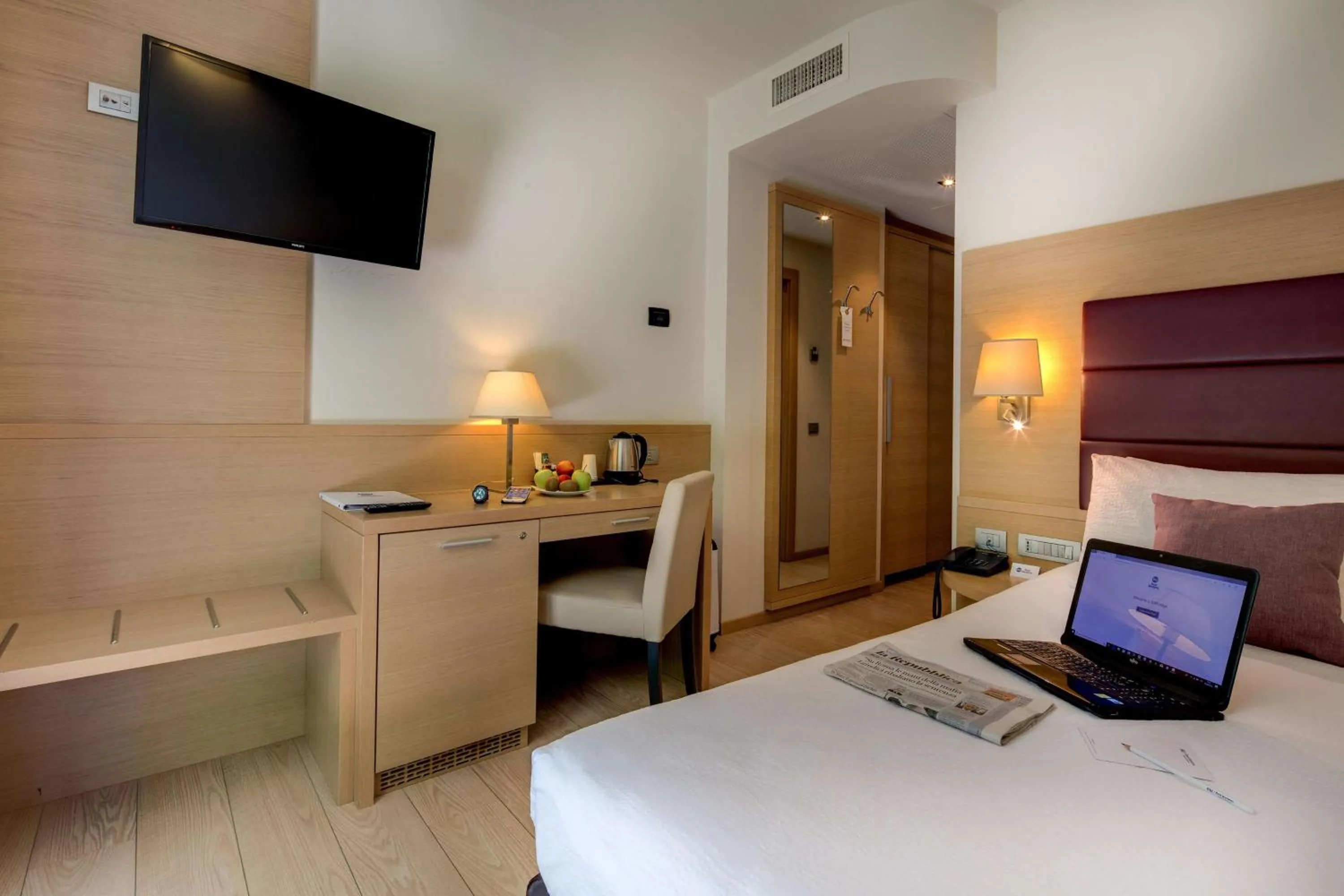 Bedroom, Bed in Best Western Hotel Adige