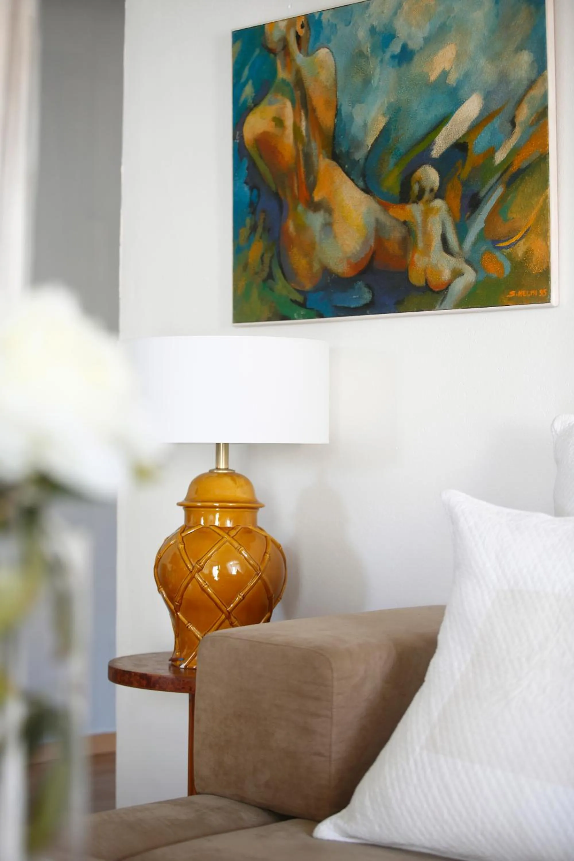 Living room in Campo Di Fiori, Maisons de Charme