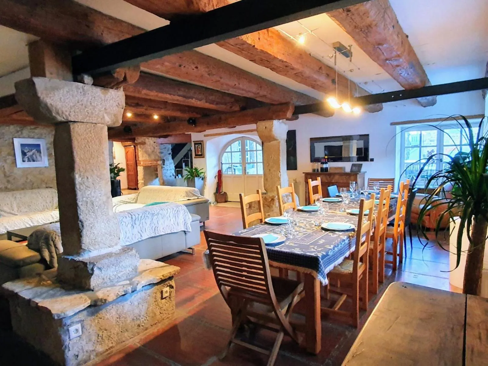 Dinner in Le Valombré