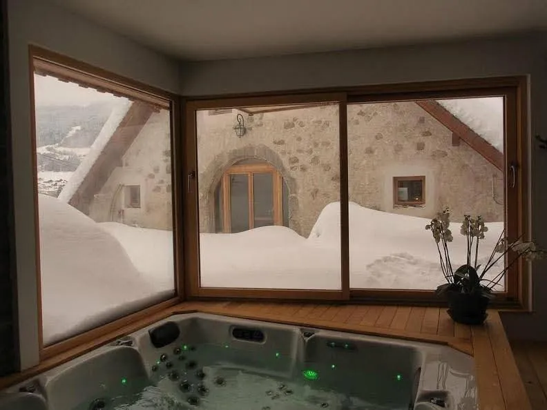 Sauna in Le Valombré