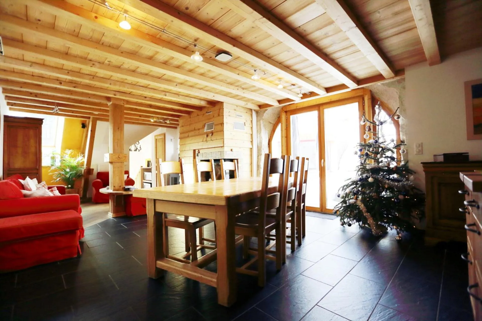 Living room in Le Valombré