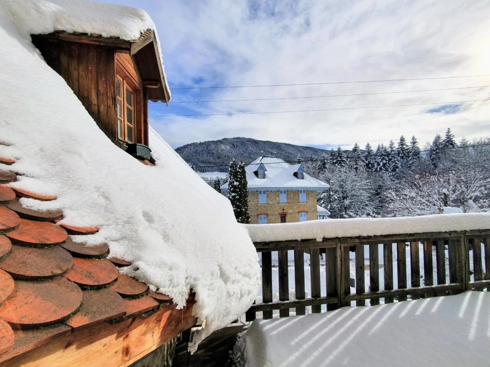 Winter in Le Valombré