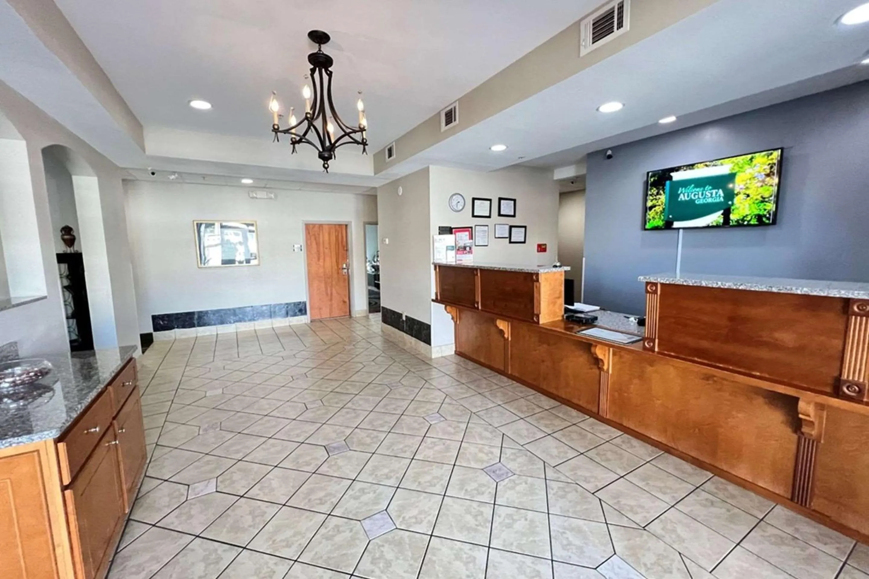 Lobby or reception in Econo Lodge Augusta West near Fort Gordon