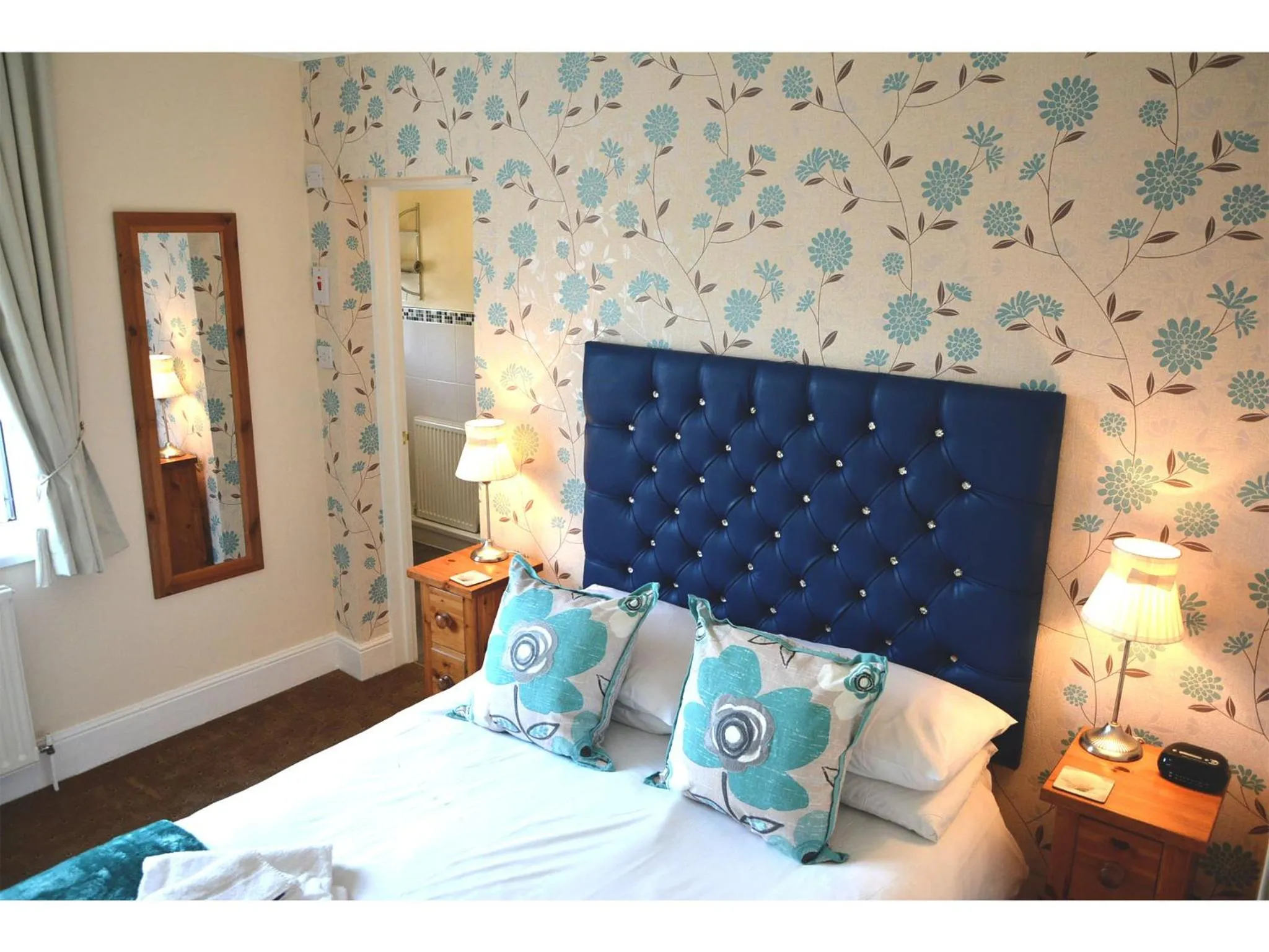 Decorative detail, Bed in Ashlea Guest House