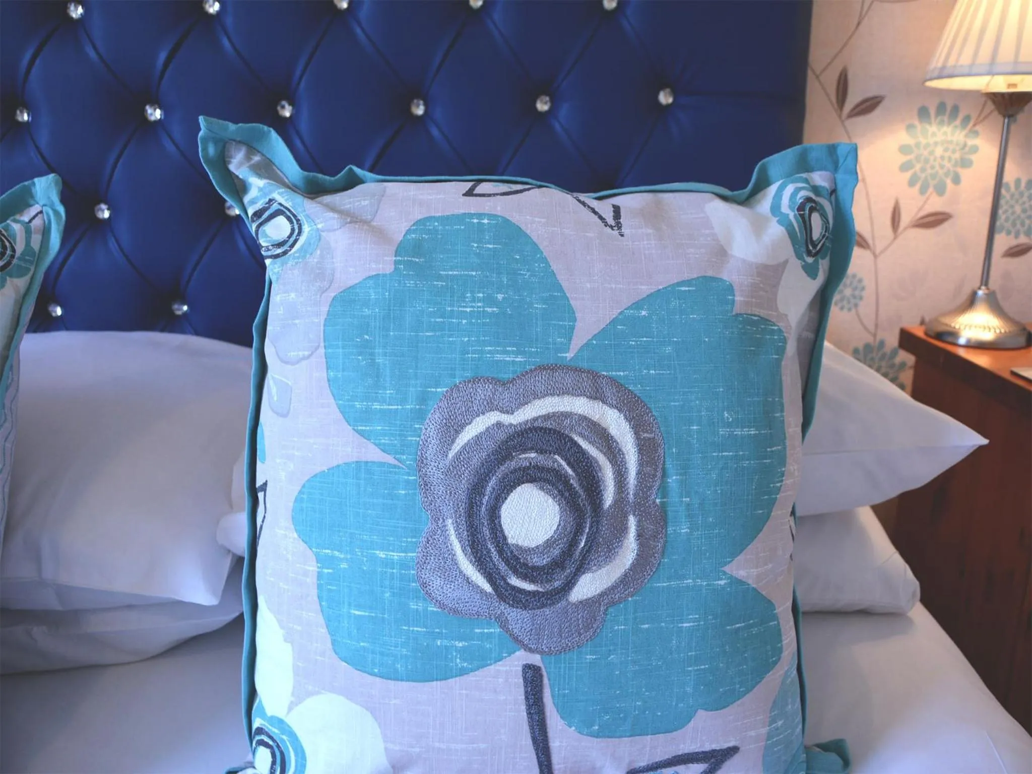 Decorative detail, Bed in Ashlea Guest House