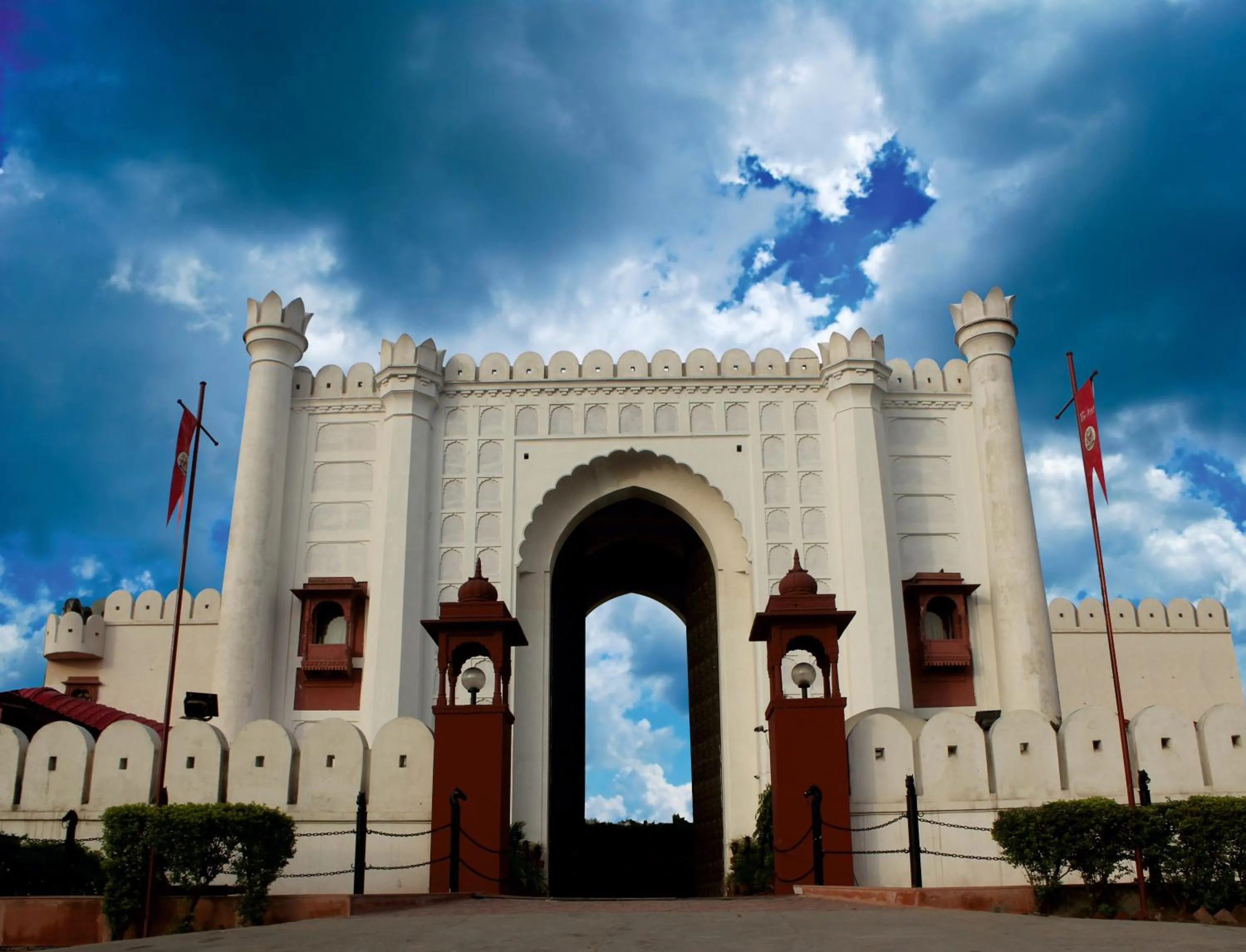 Facade/entrance in The Fort Ramgarh