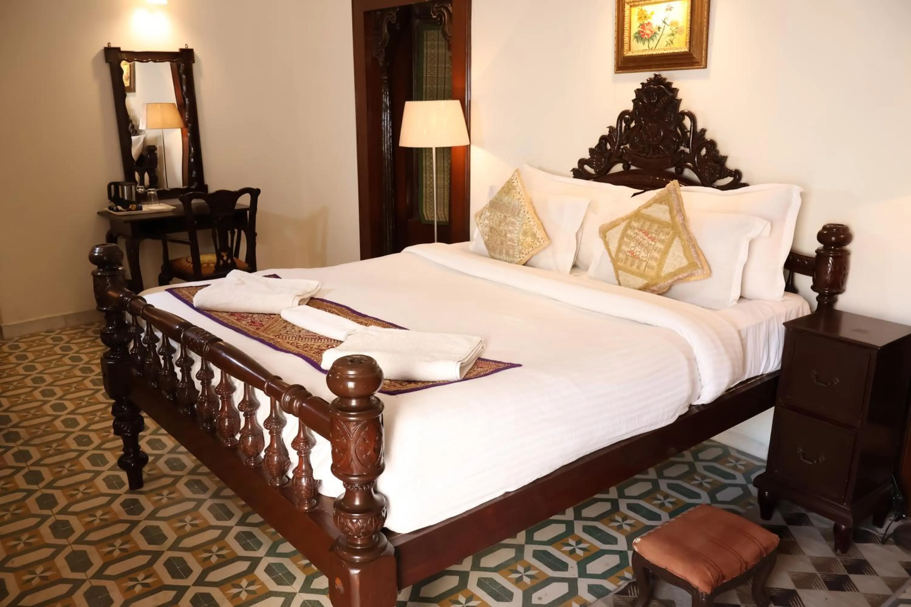 Bed in The Fort Ramgarh