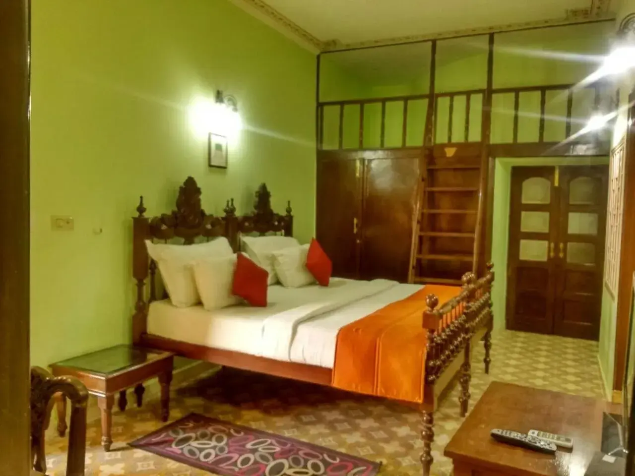 Bed in The Fort Ramgarh Bed in The Fort Ramgarh