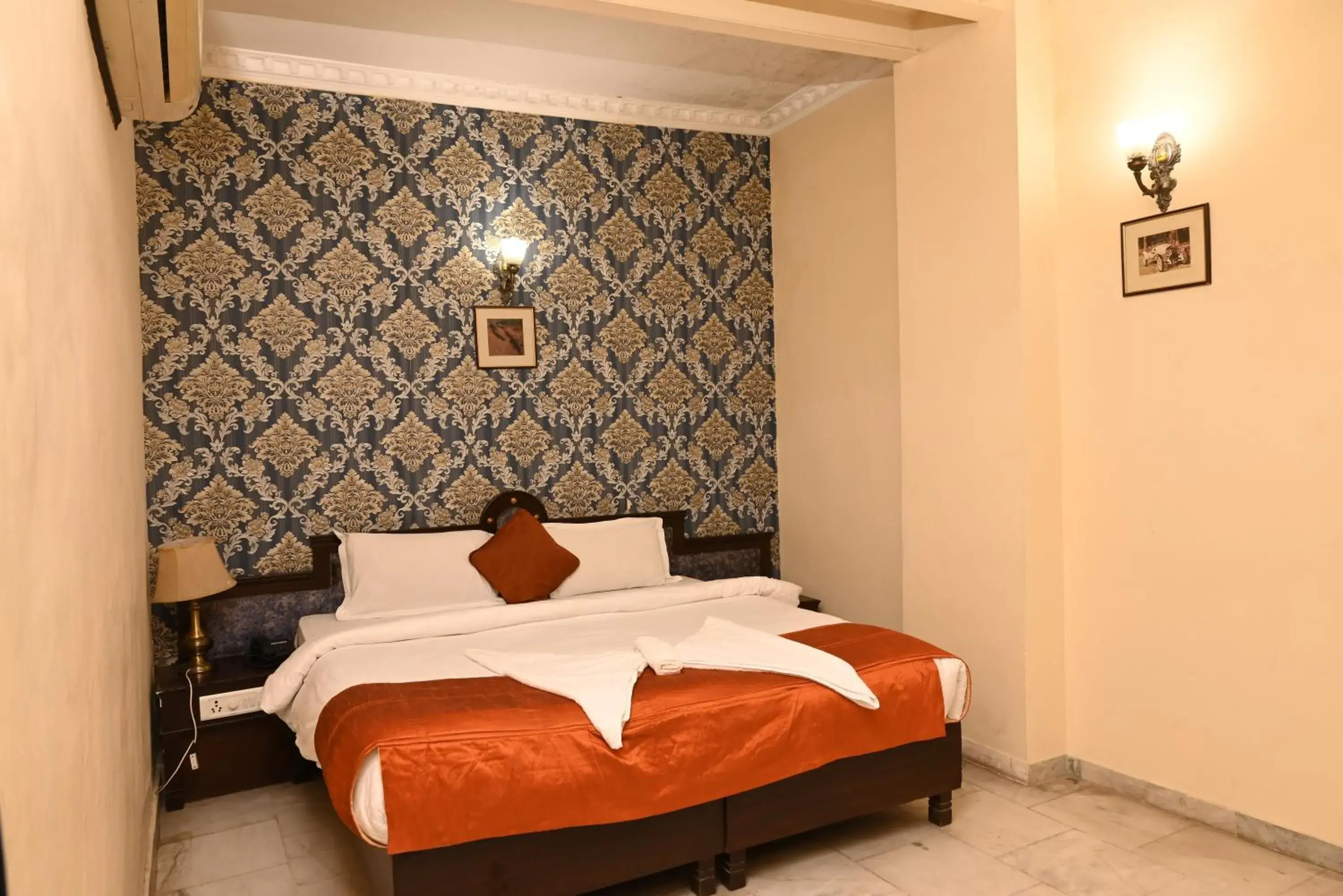 Bed in The Fort Ramgarh Bed in The Fort Ramgarh