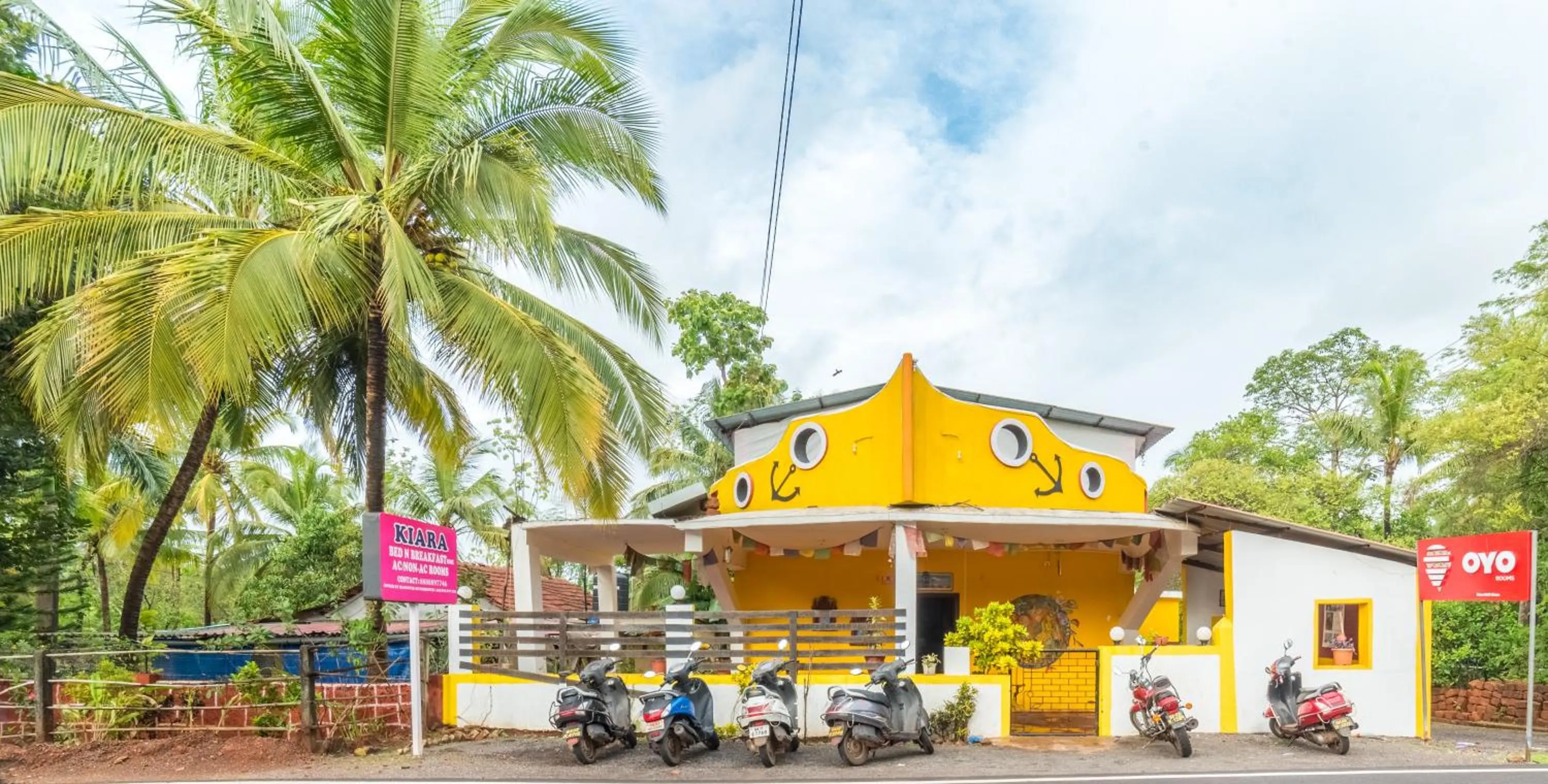 Property building in Kiara Hotel Goa