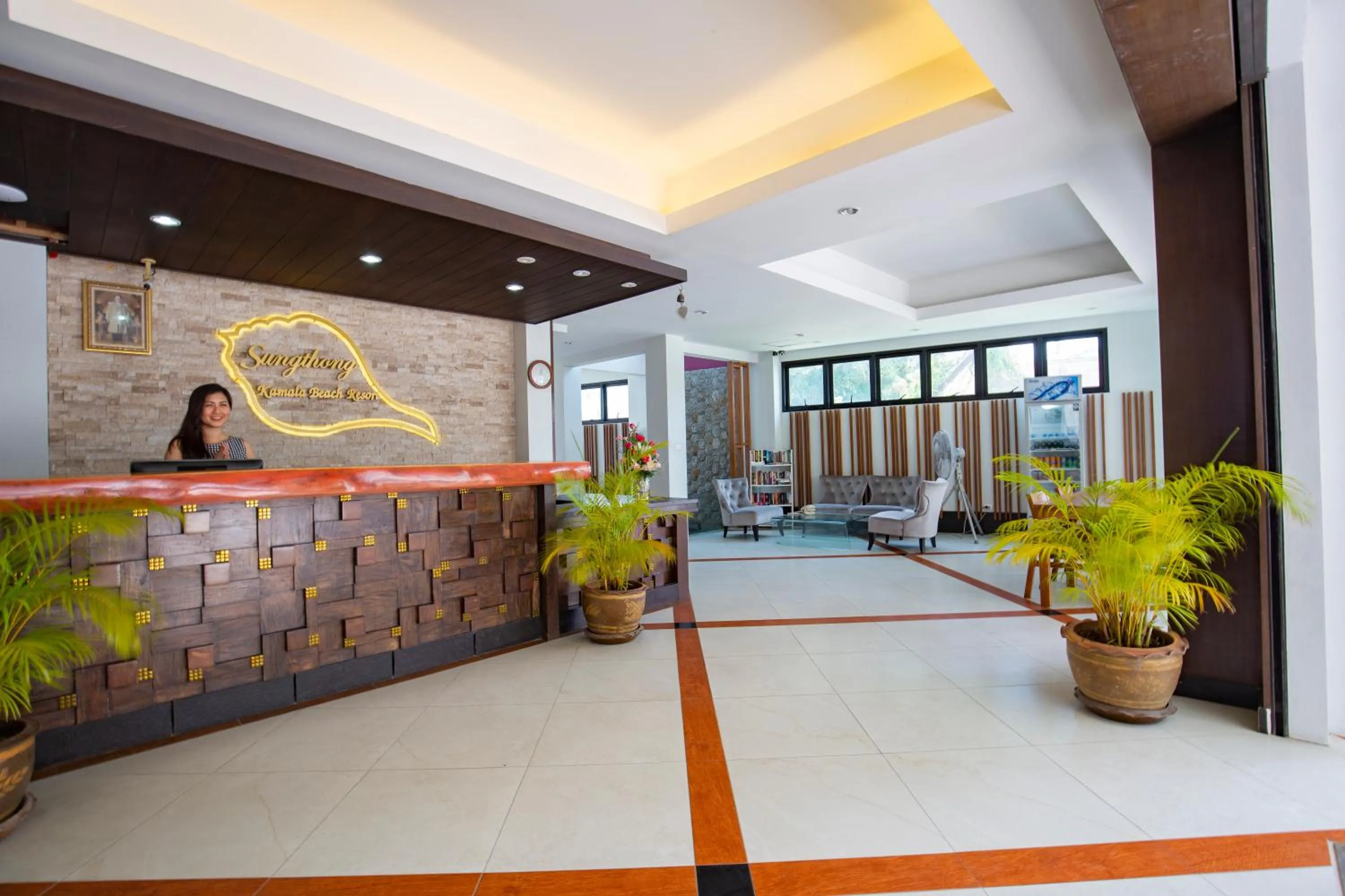 Lobby or reception in Sungthong Kamala Beach Resort
