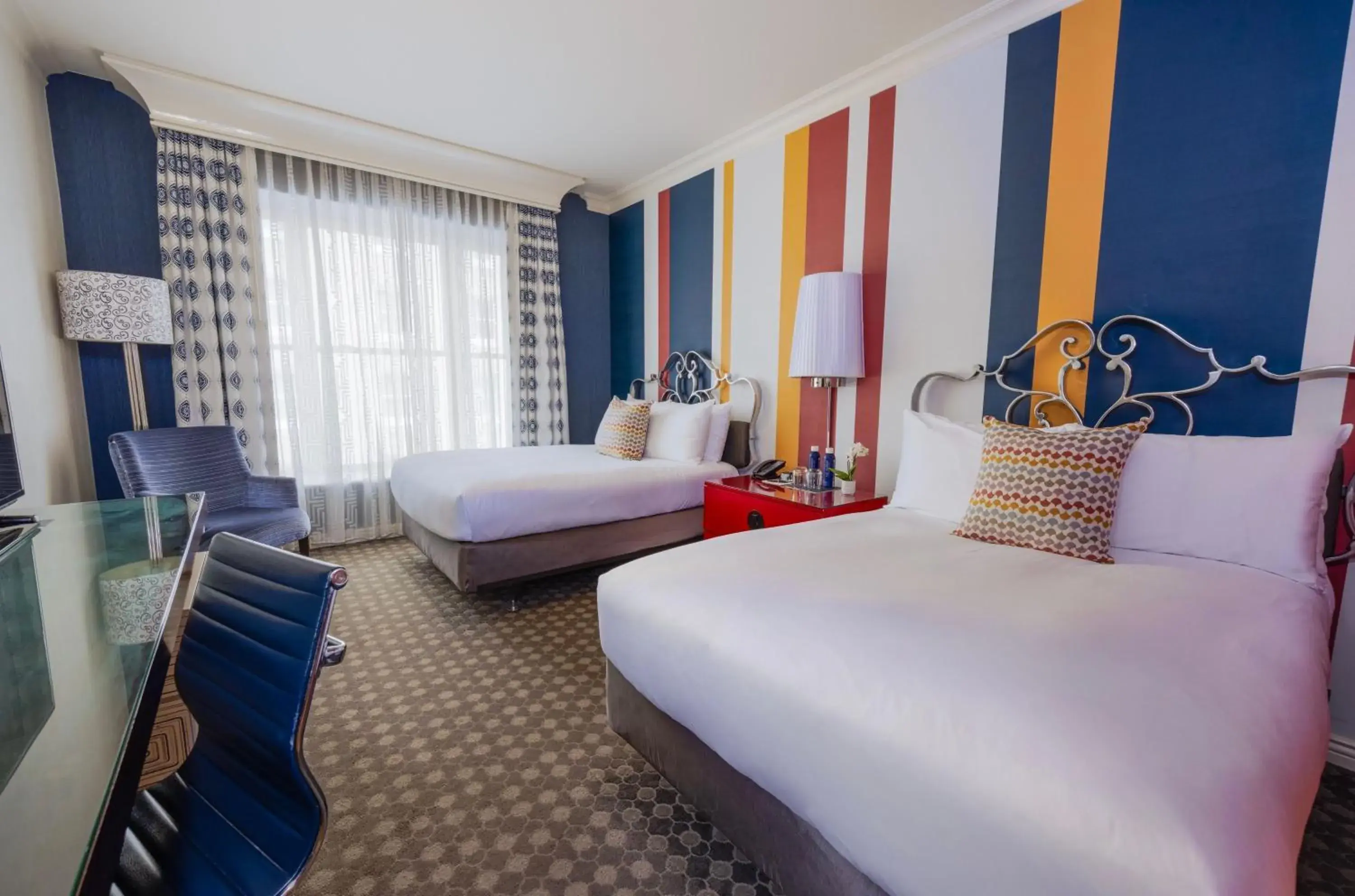 Bedroom, Bed in The Marker Union Square San Francisco Bedroom, Bed in The Marker Union Square San Francisco