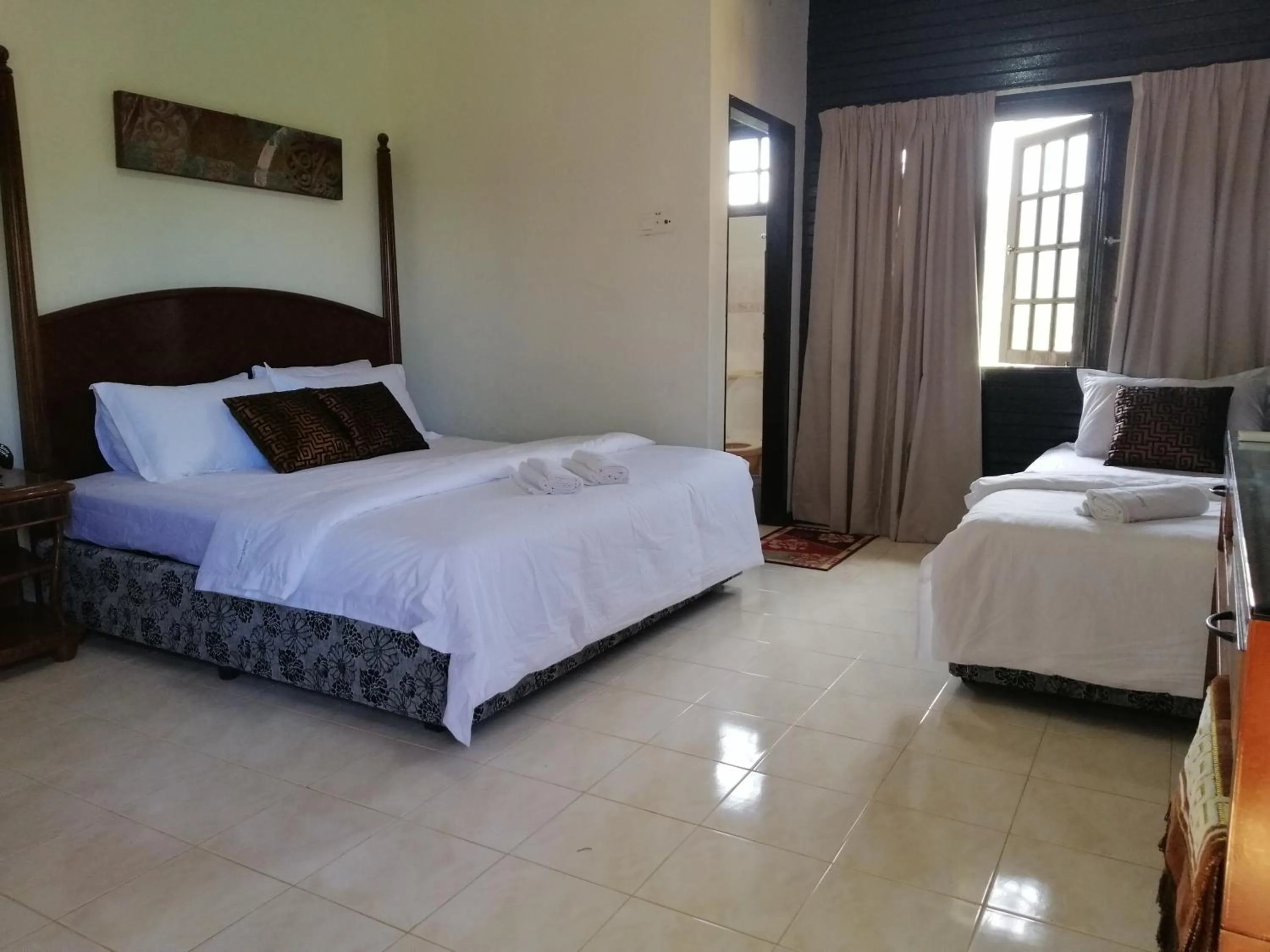 Bed in AsiaCamp Taman Negara Resort