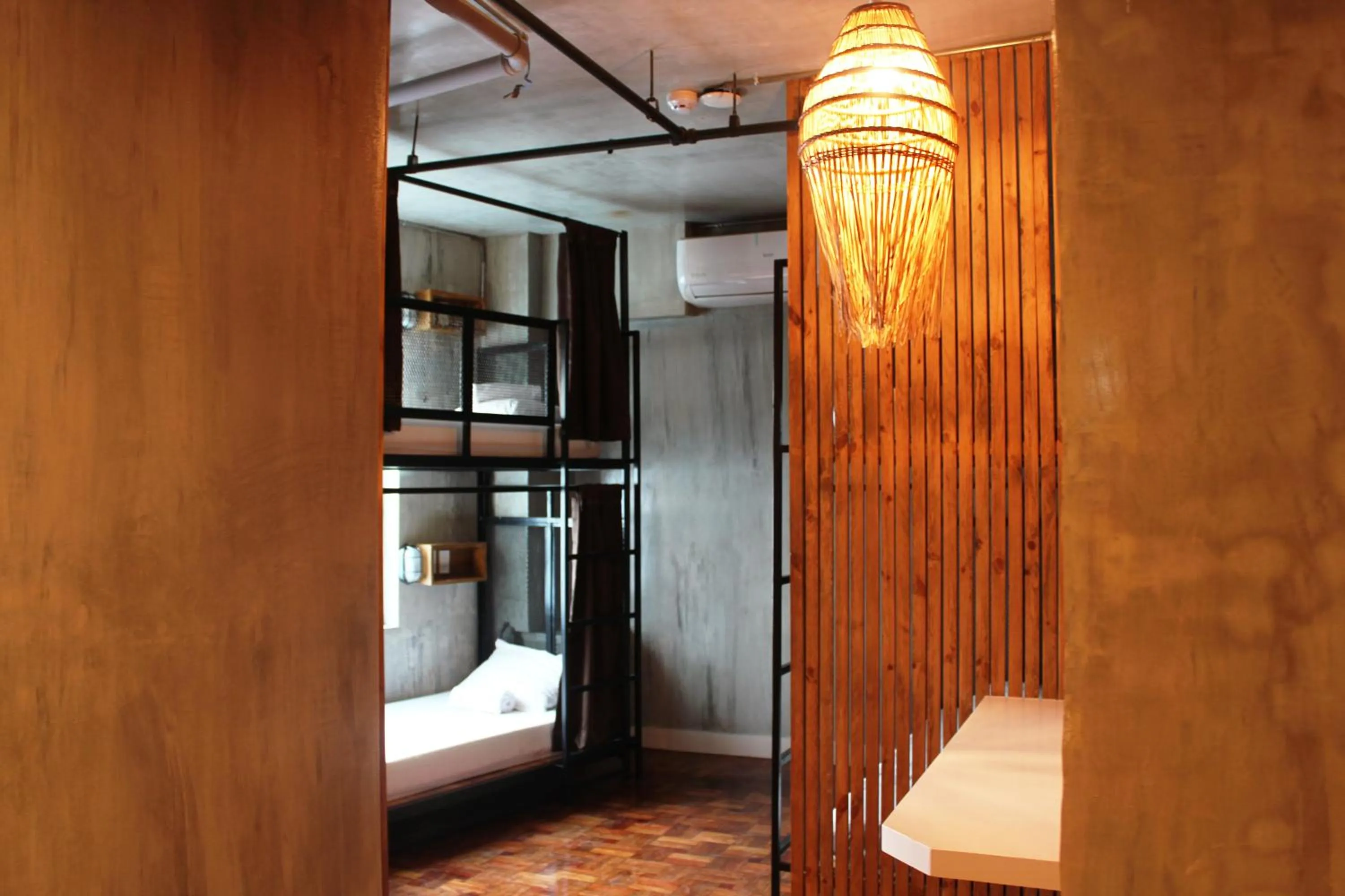 bunk bed, Bed in CONNECTOR Hostel