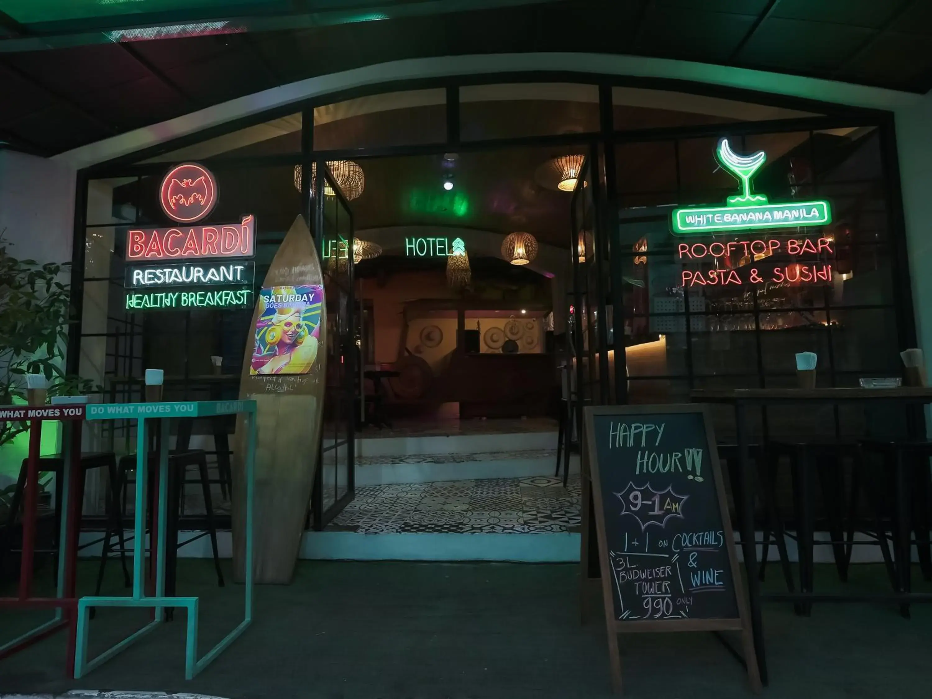 Facade/entrance in WHITE BANANA Manila - NEW Facade/entrance in WHITE BANANA Manila - NEW