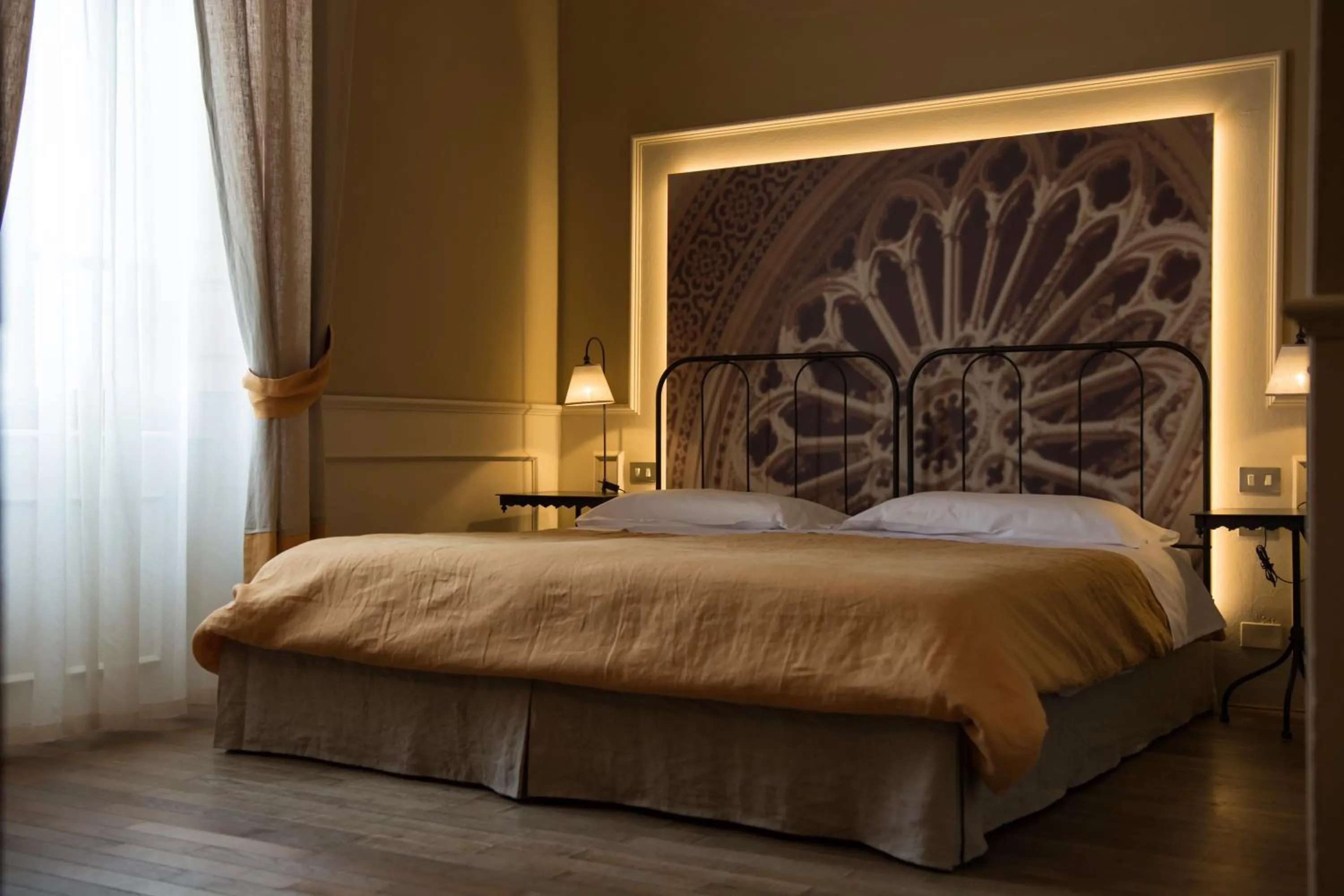 Shower, Bed in Locanda di Pietracupa