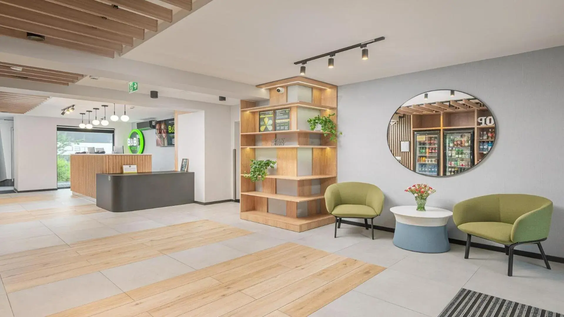 Lobby or reception in B&B HOTEL Bytom Lobby or reception in B&B HOTEL Bytom