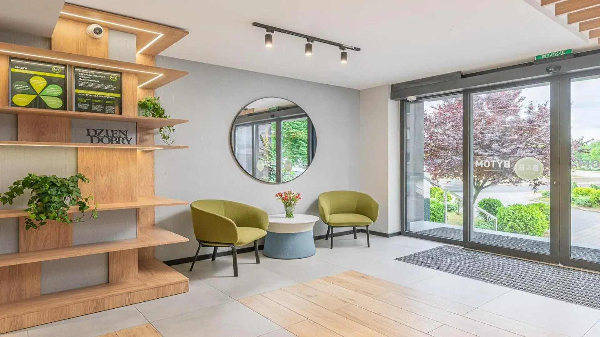 Lobby or reception in B&B HOTEL Bytom Lobby or reception in B&B HOTEL Bytom