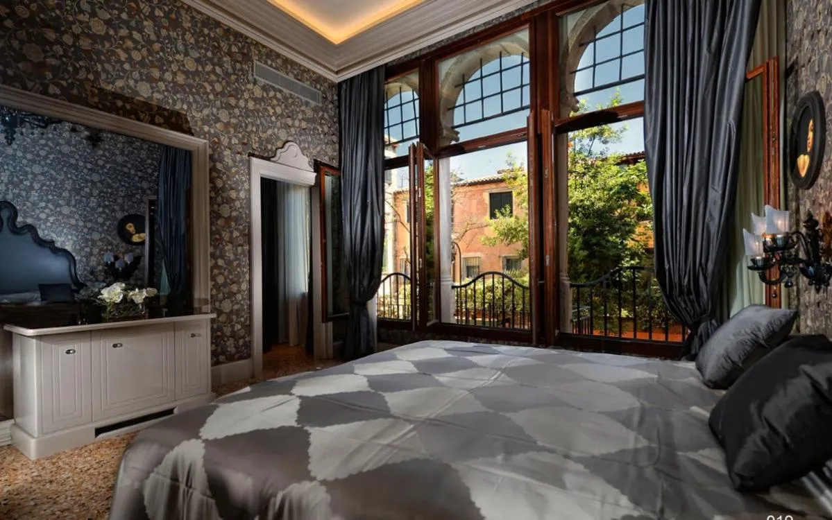 Bed in Hotel Palazzetto Madonna